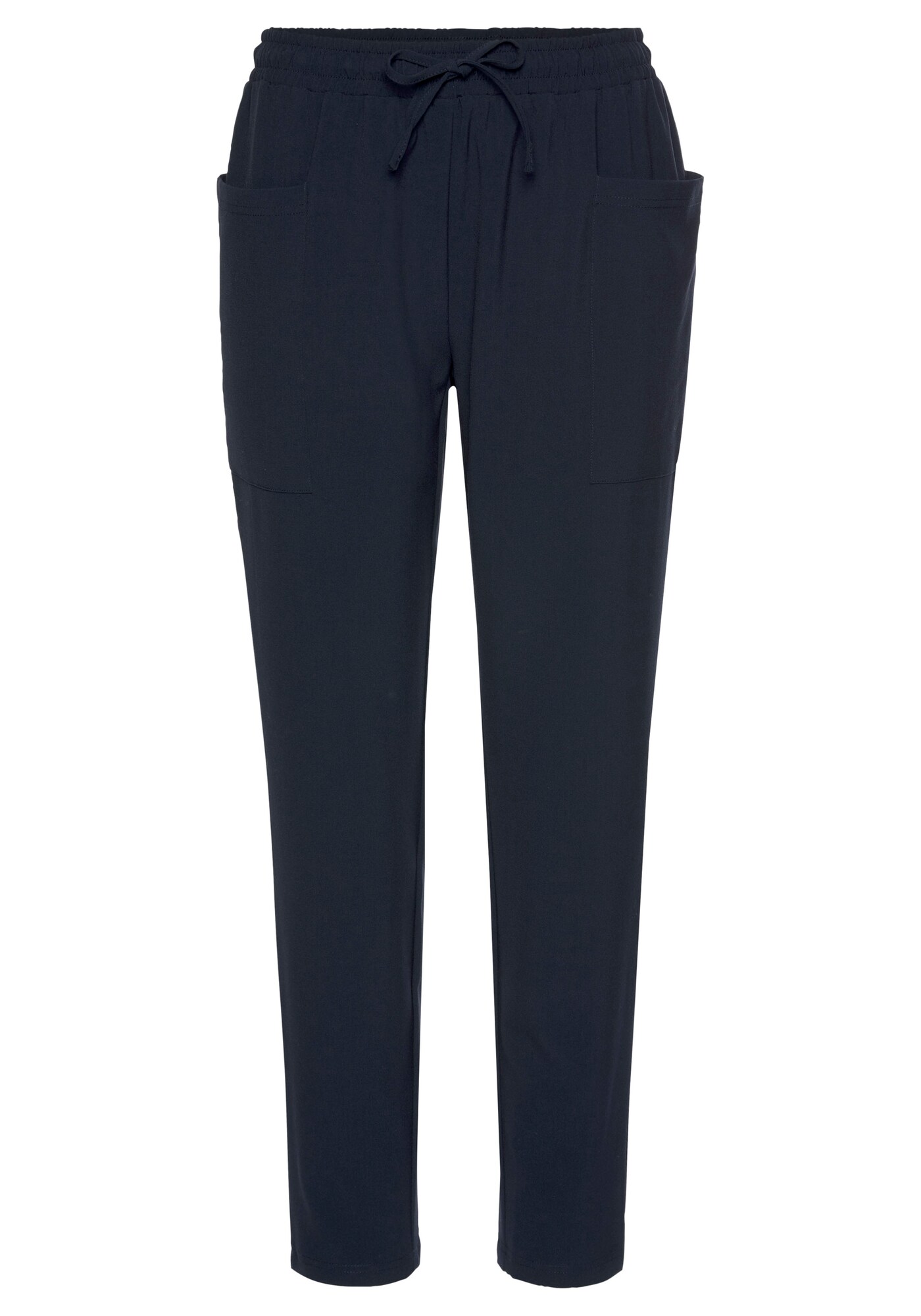 LASCANA Pantaloni cutați  negru