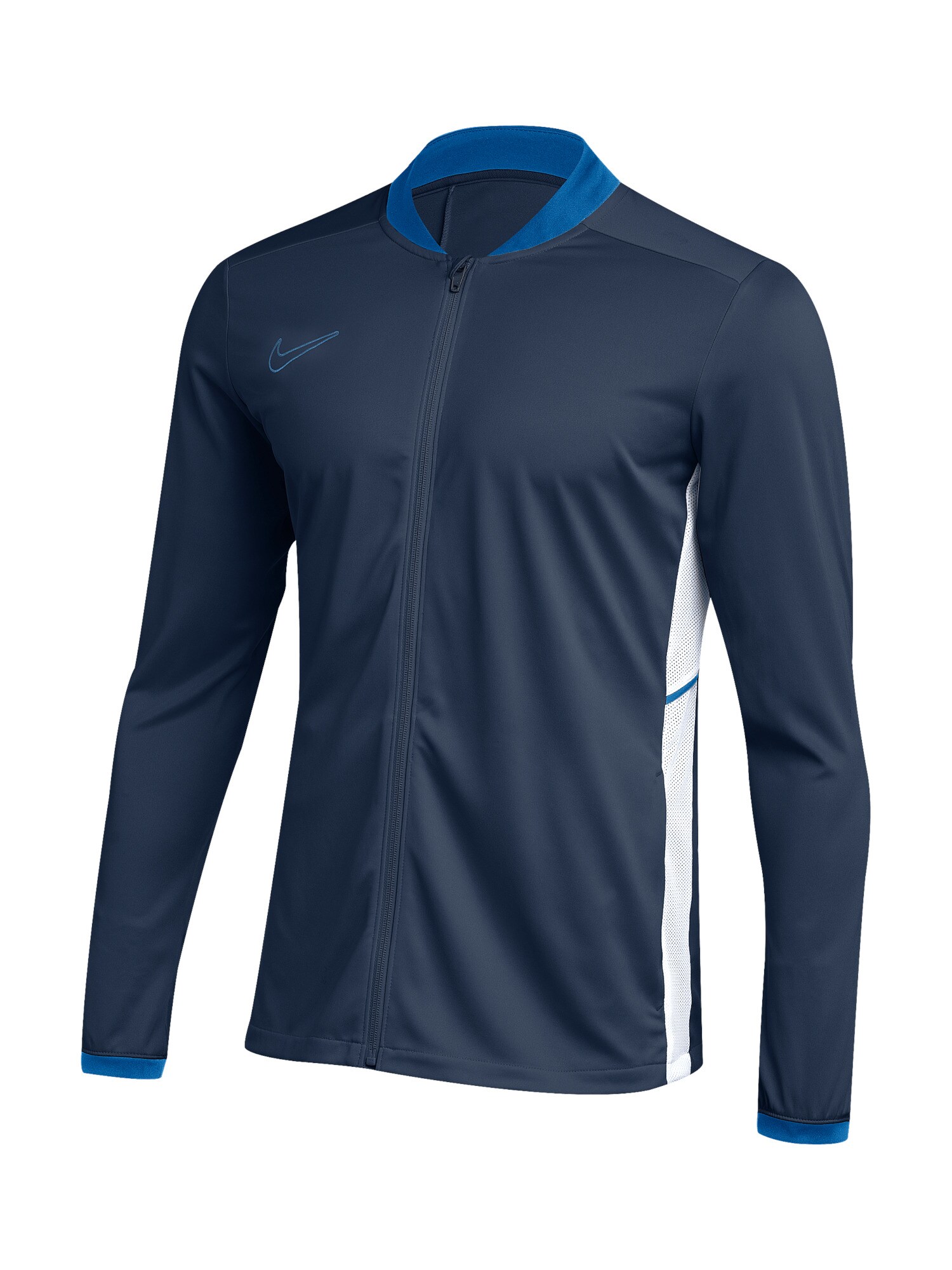 NIKE Jachetă de trening Academy 25  albastru / albastru noapte / alb