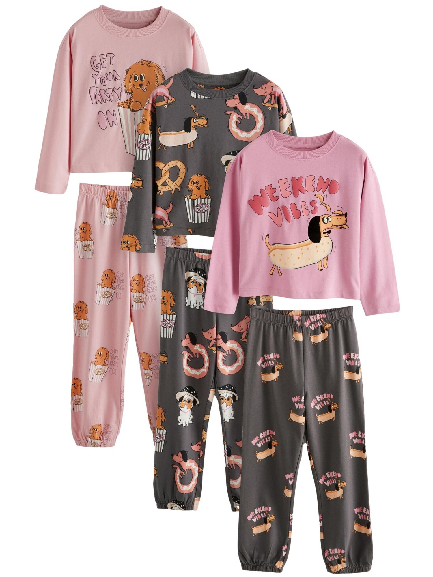 Next Pijamale  mai multe culori