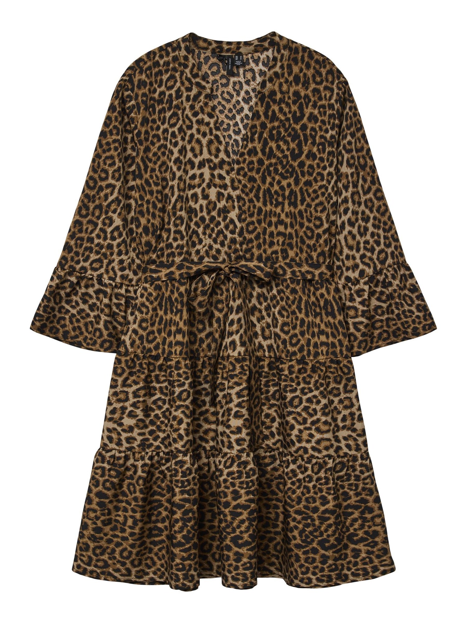VERO MODA Vestido marrón