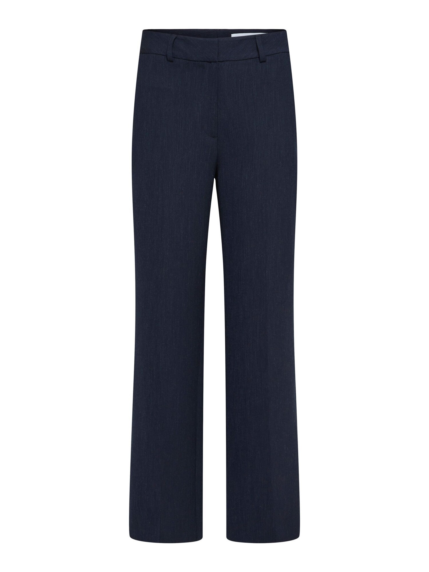 SELECTED Pantaloni cu dungă SLFRITA  albastru marin