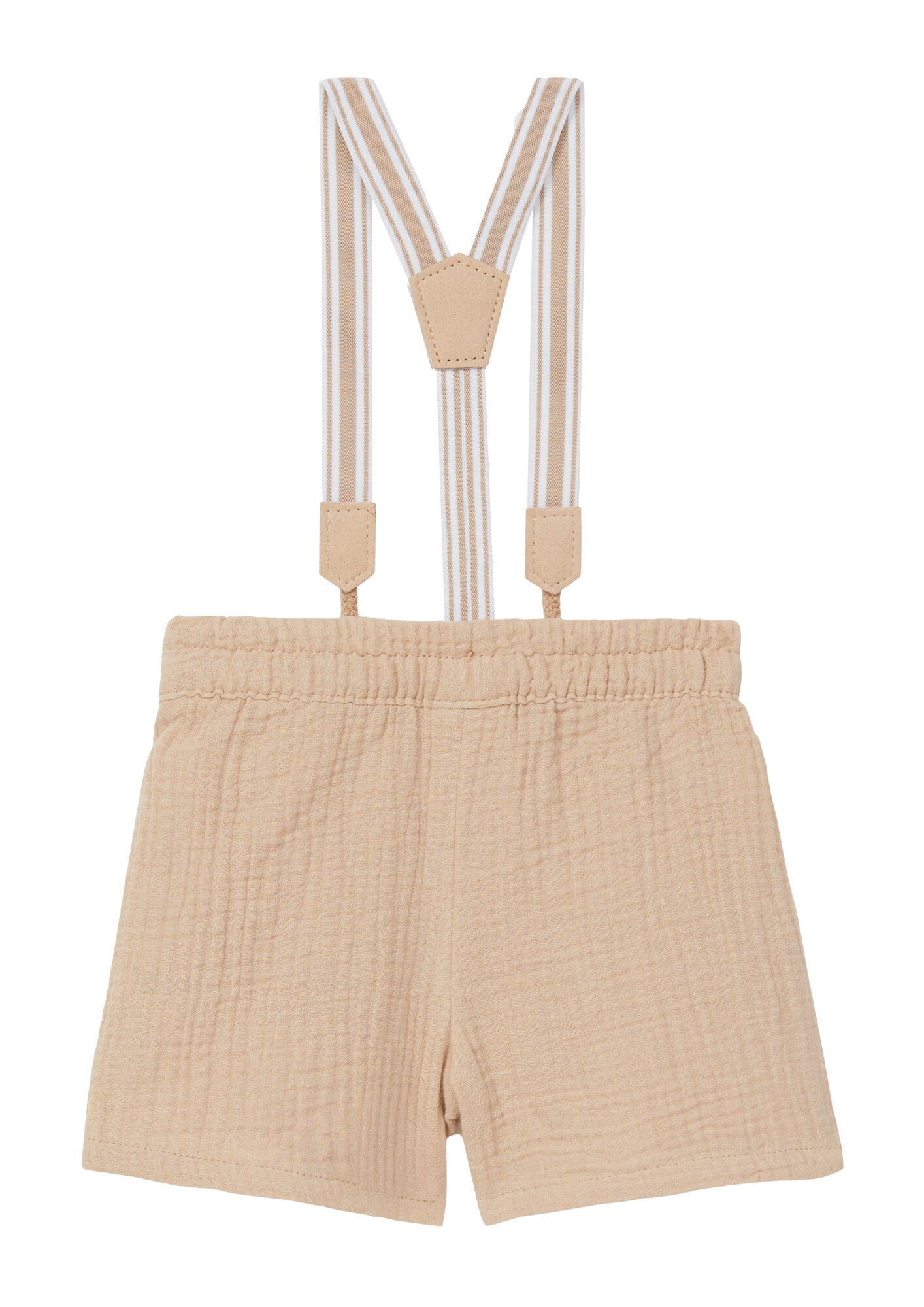 Thumbnail - Musselin-Shorts mit abnehmbaren Hosenträgern