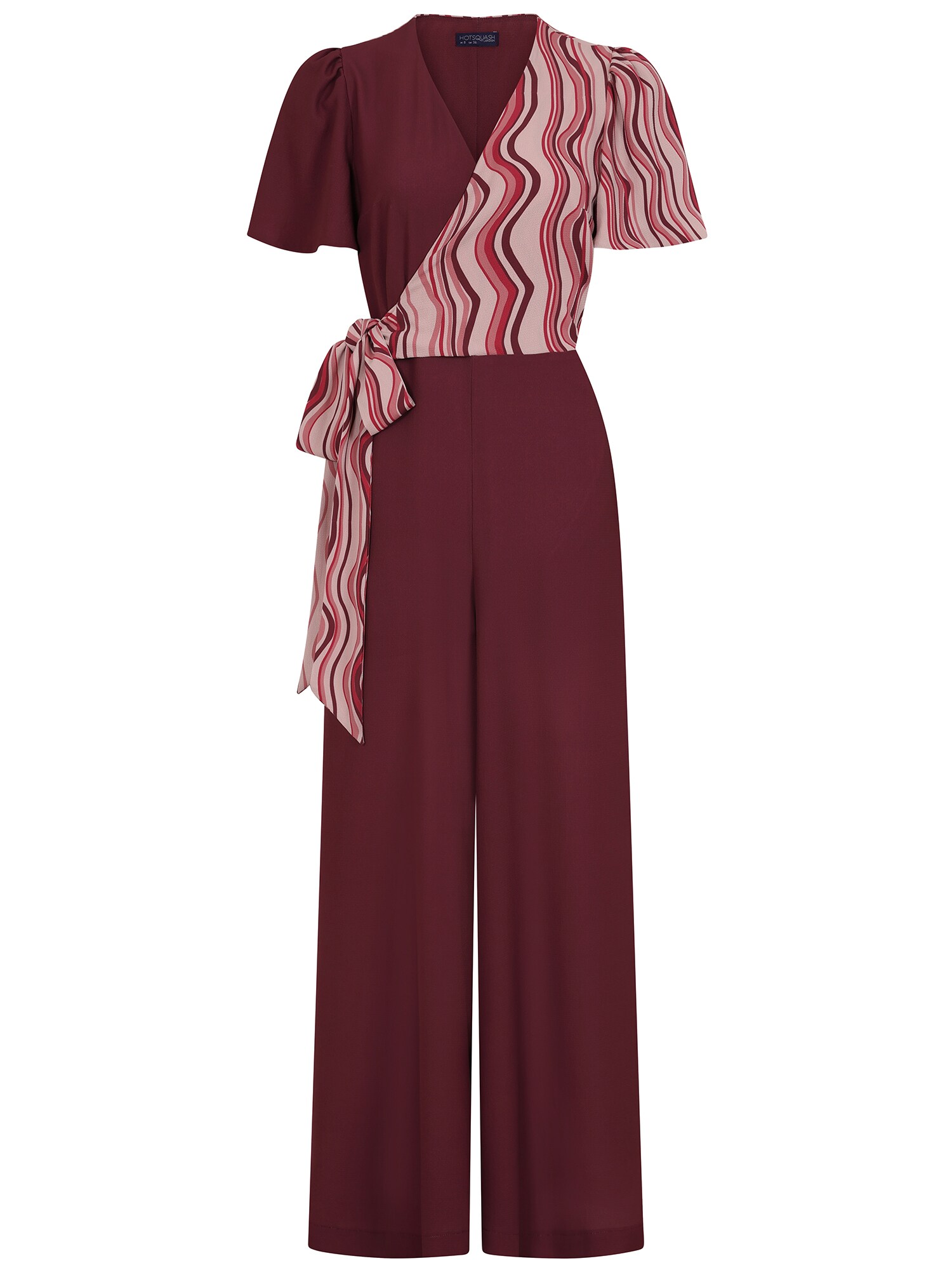 HotSquash Salopeta  roz deschis / roșu burgundy