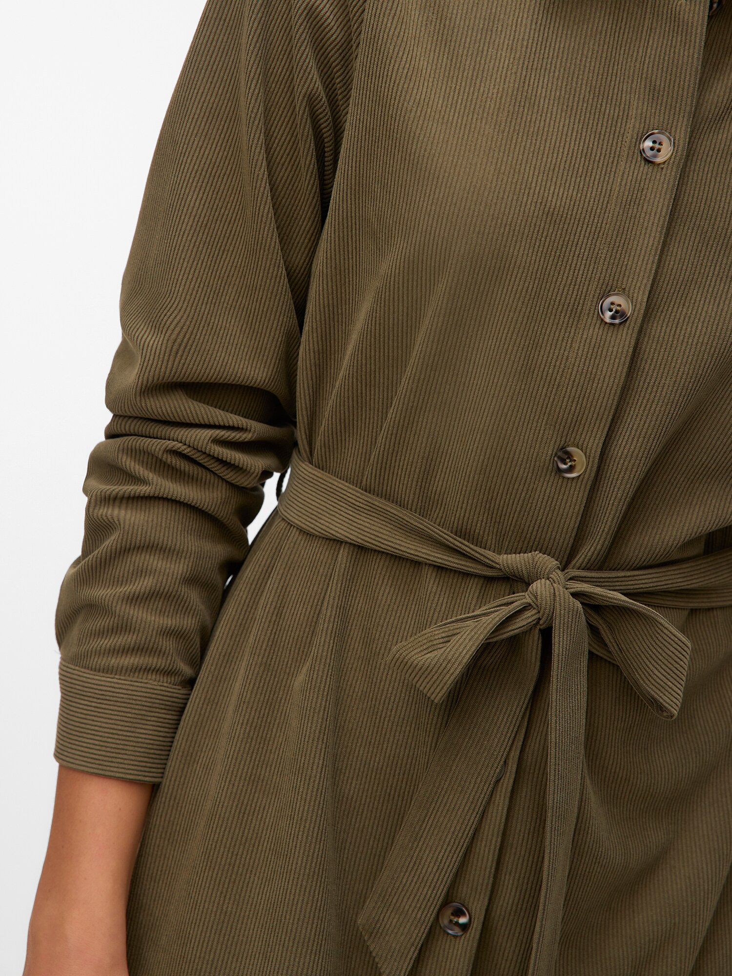 VERO MODA Košeľové šaty 'VMELLY' olivová (obrázok 5)