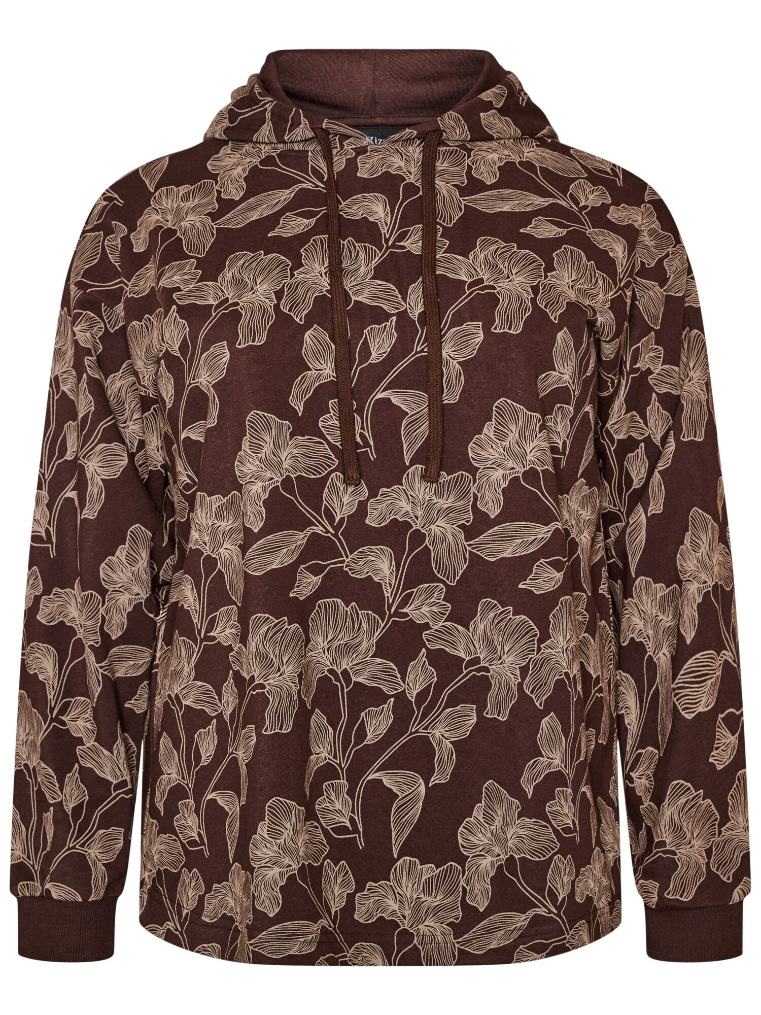 Zizzi Sweater majica bež / smeđa