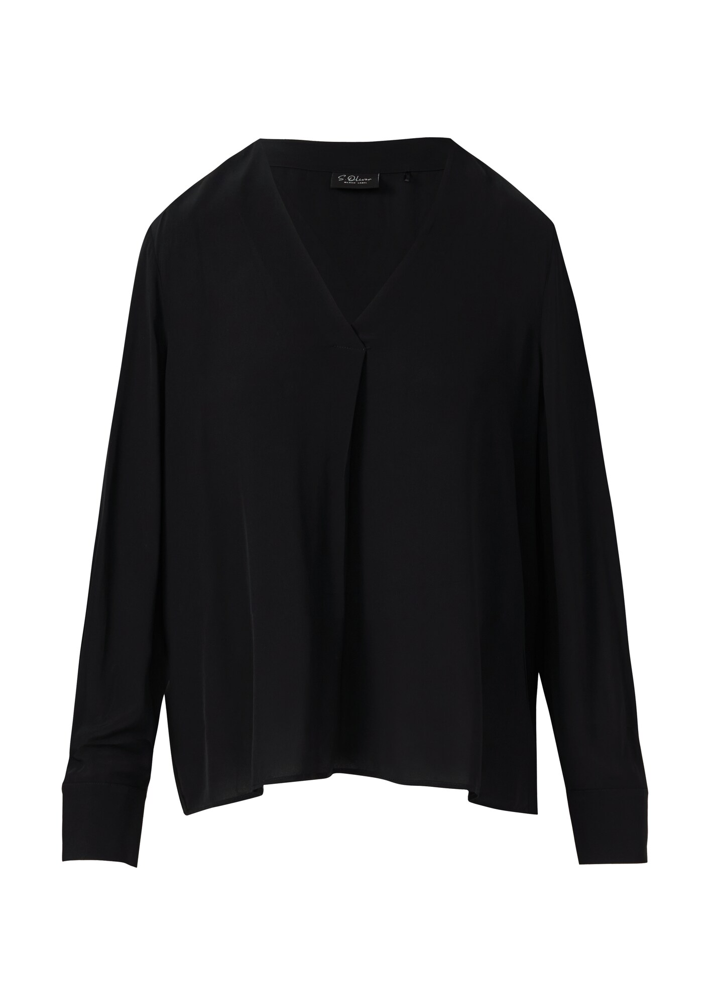 s.Oliver BLACK LABEL Bluza  črna