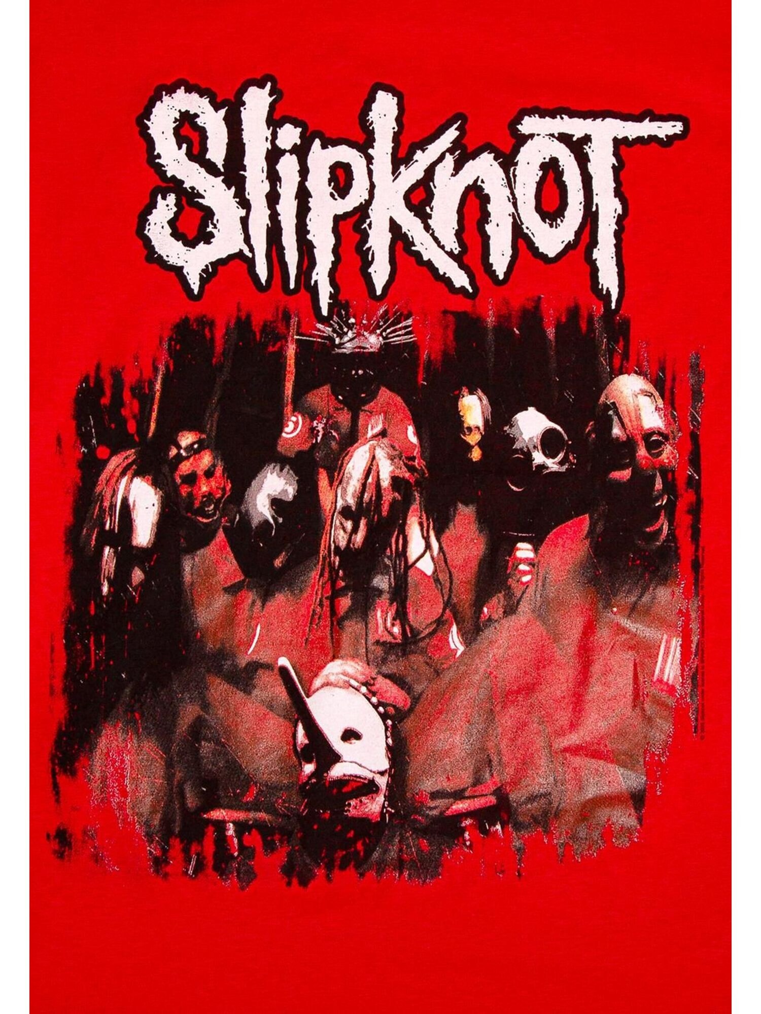 SLIPKNOT Camiseta 'Slipknot JudgePhoto T-Shirt' rojo – imagen 3