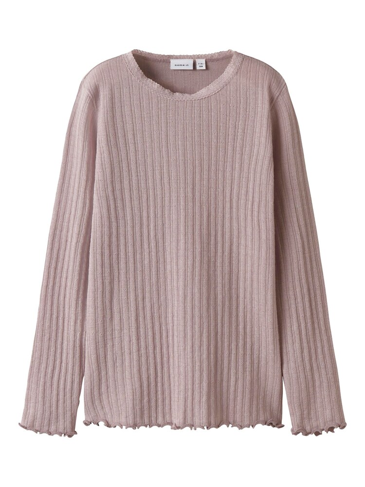 NAME IT Shirt Mädchen Größe 116 grau