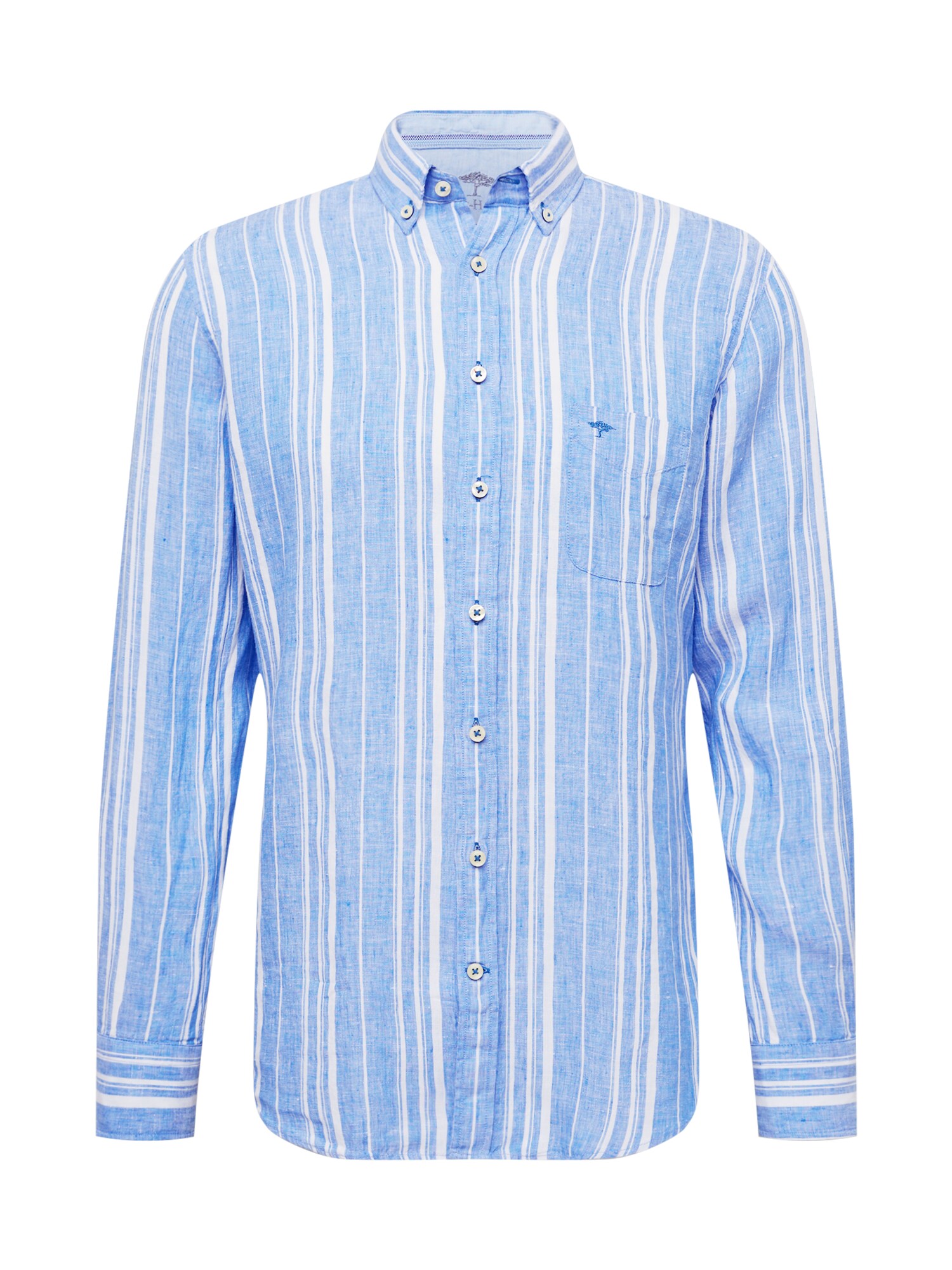 FYNCH-HATTON Marškiniai šviesiai mėlyna / balta