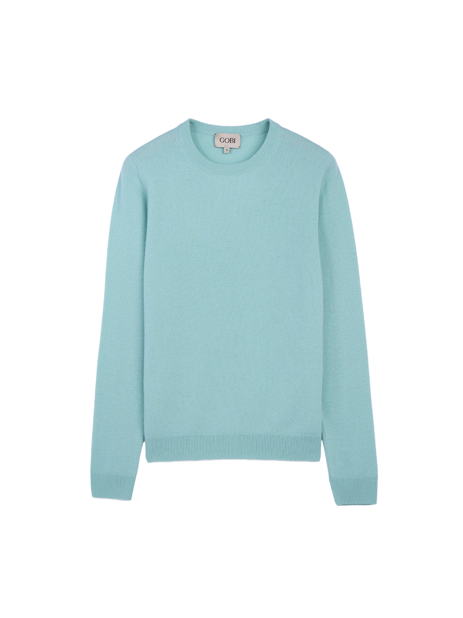 GOBI Cashmere Jersey 'Women's Essential Cashmere Crewneck Sweater' turquesa