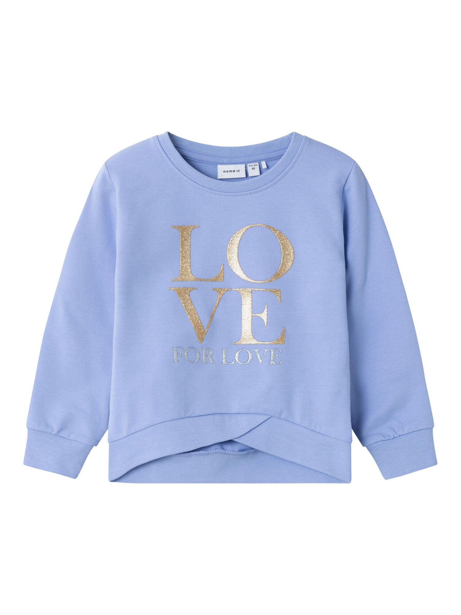 Name It Sweatshirt Duifblauw / Goud