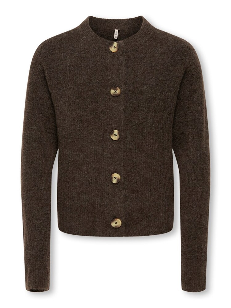 ONLY GIRLS Kardigán 'KOGCAMILLA' Lányok barna , Méret 158-164