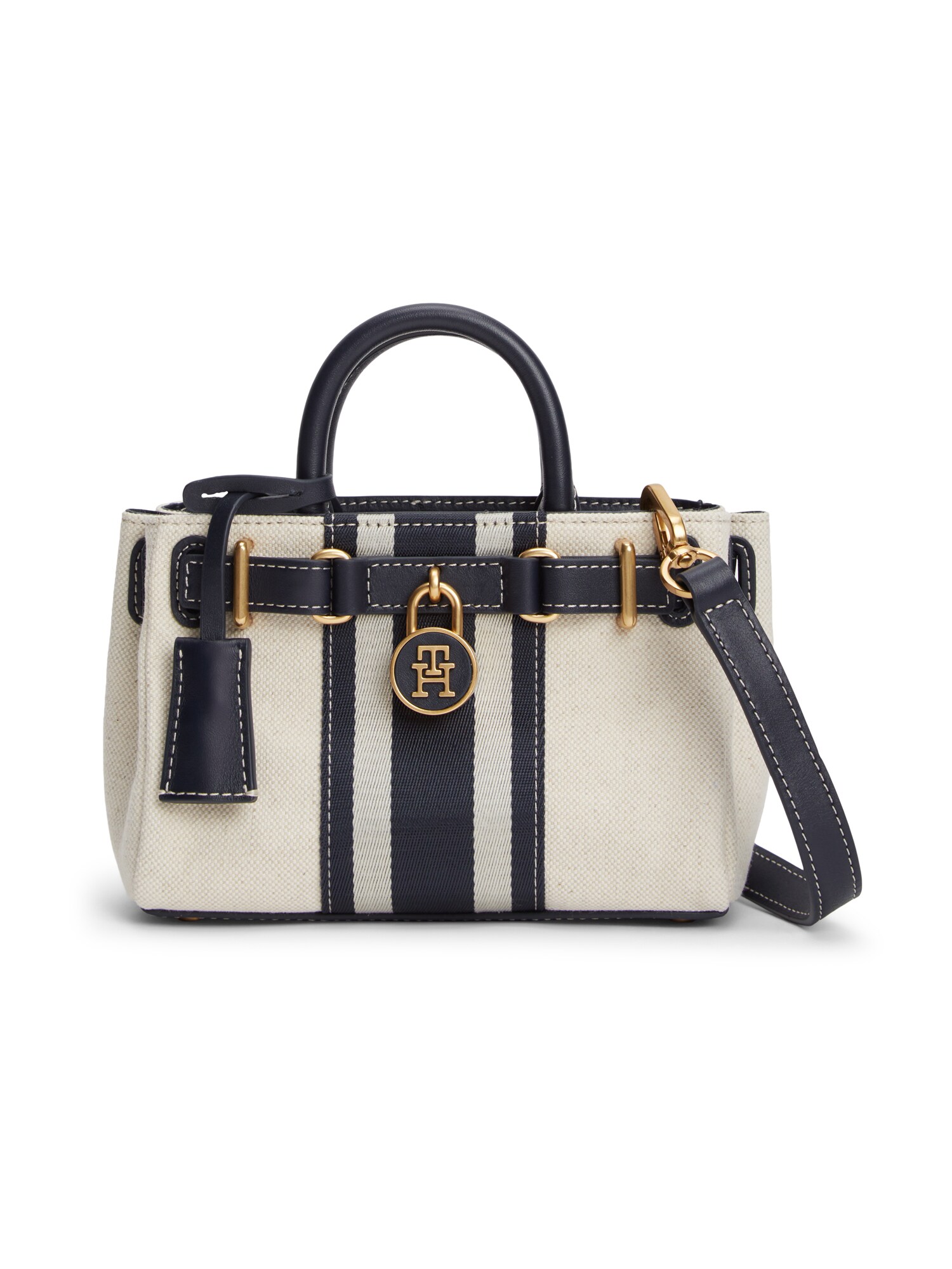 TOMMY HILFIGER Poșete  bleumarin / alb