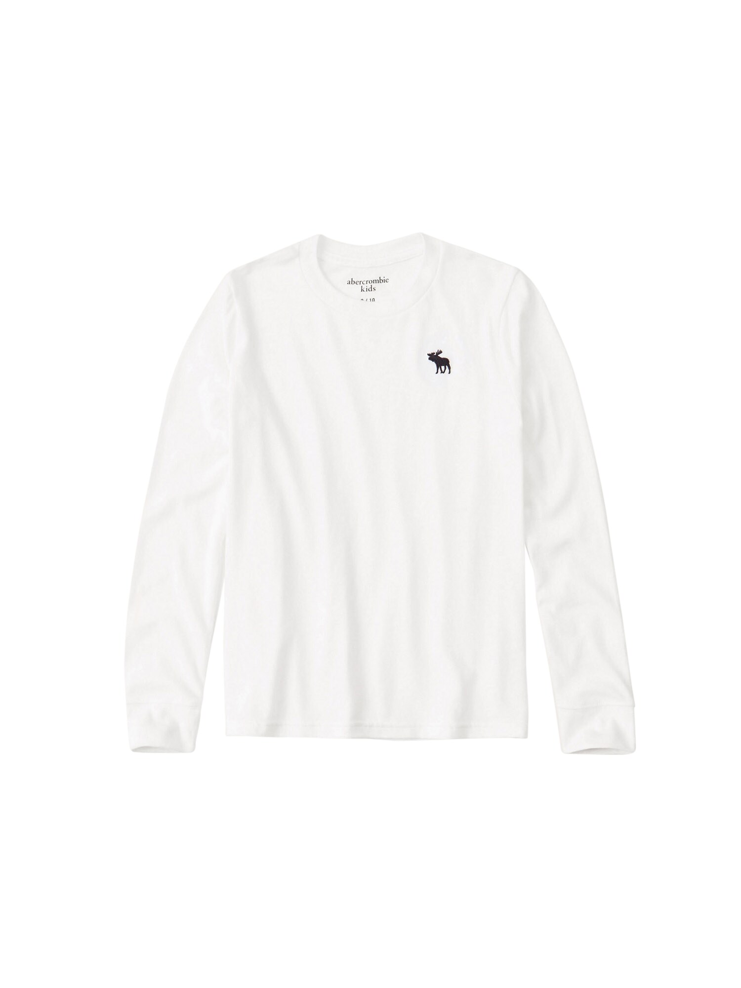 Abercrombie & Fitch Marškinėliai  balta / juoda