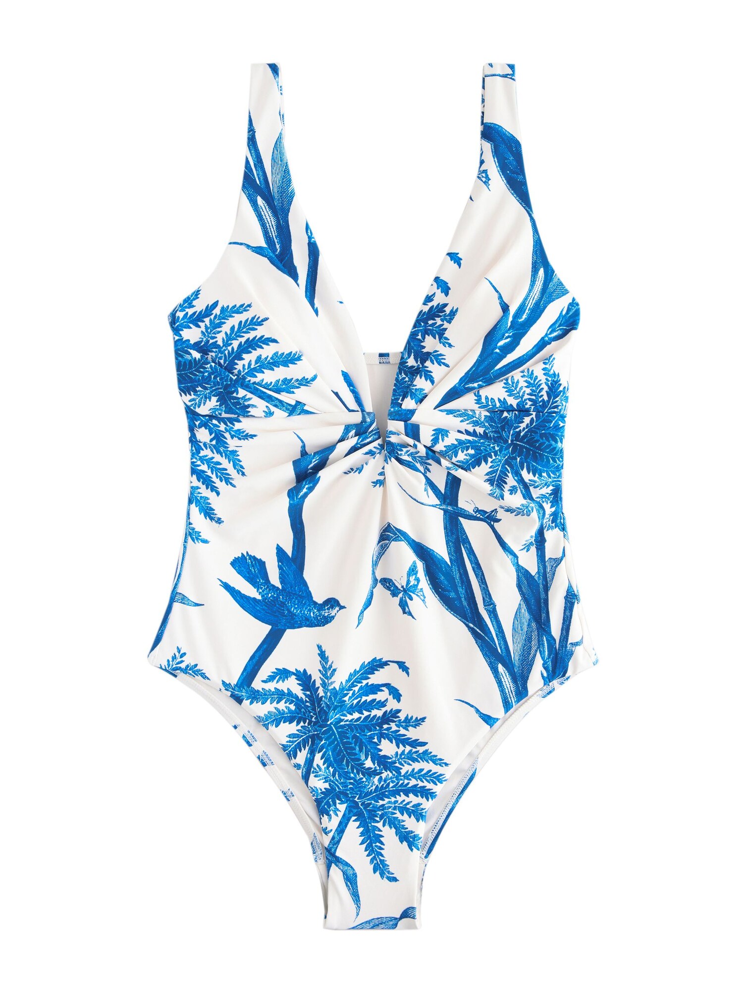 Next Shaping-badpak Blauw / Wit