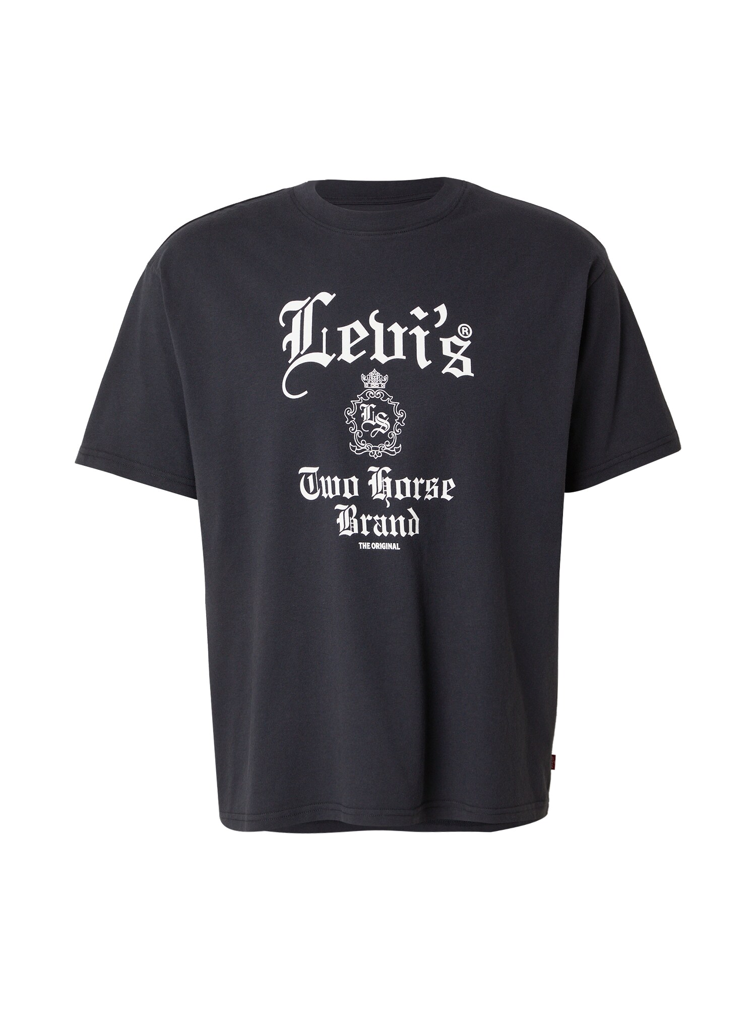 LEVIS ® Tricou Graphic Boxy Tee  negru / alb