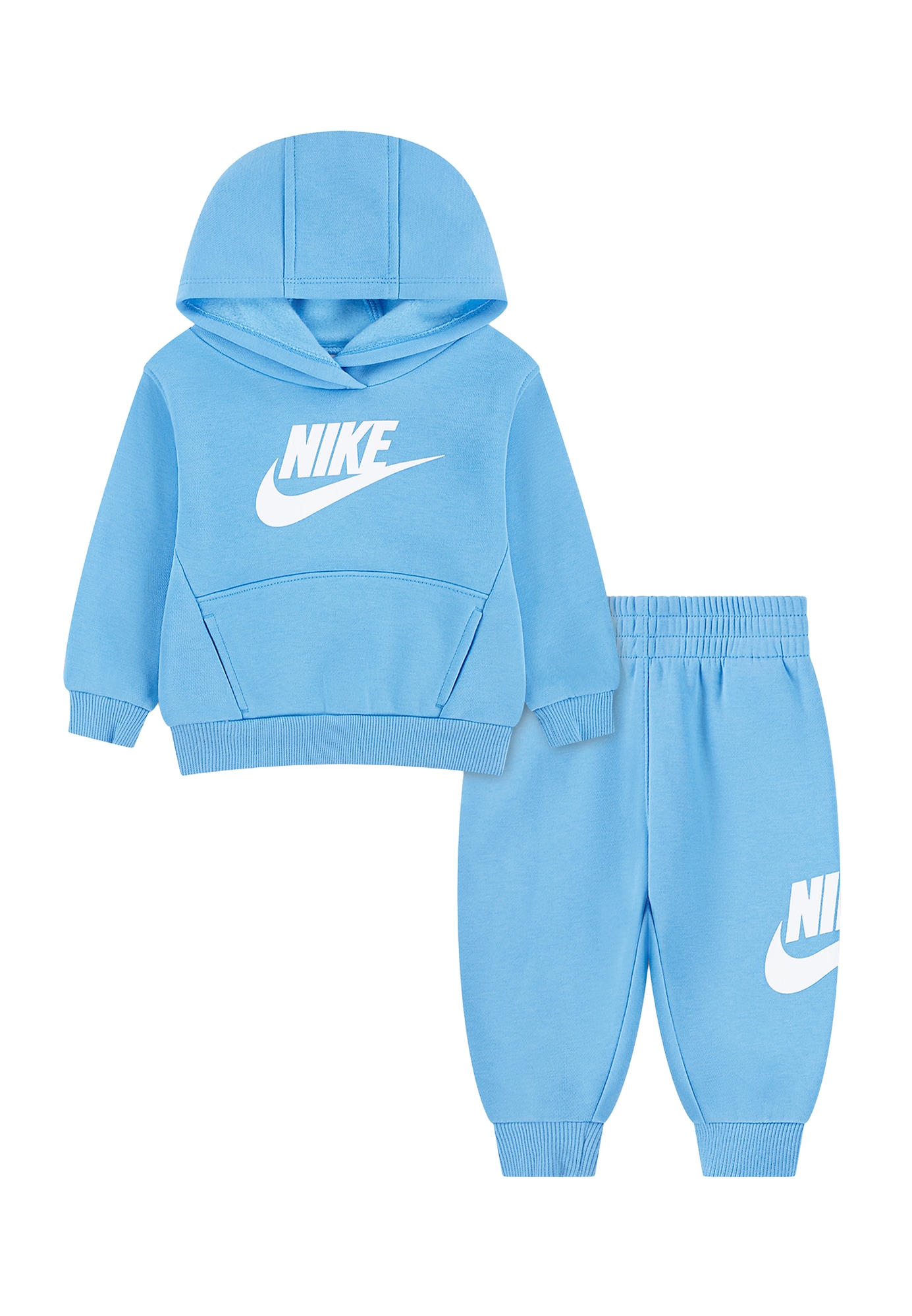 Nike Sportswear Trening CLUB FLEECE albastru deschis / alb