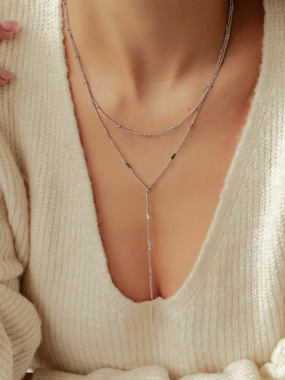 Halsband 'Lariat'