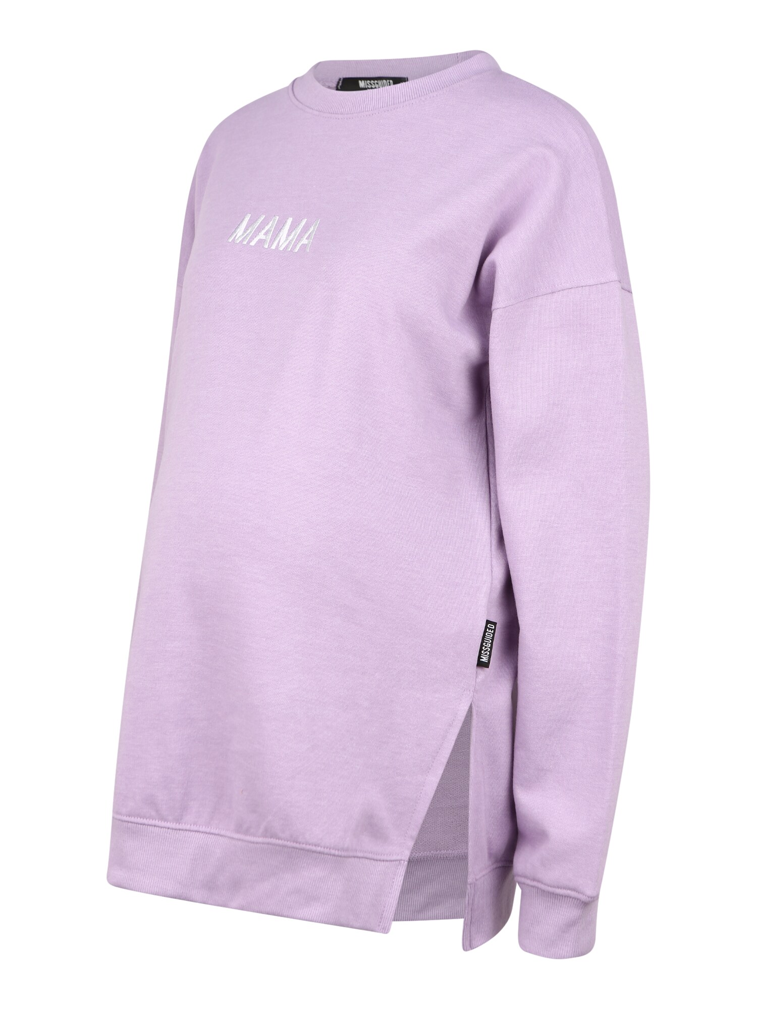 Missguided Maternity Megztinis be užsegimo 'MAMA'  šviesiai violetinė