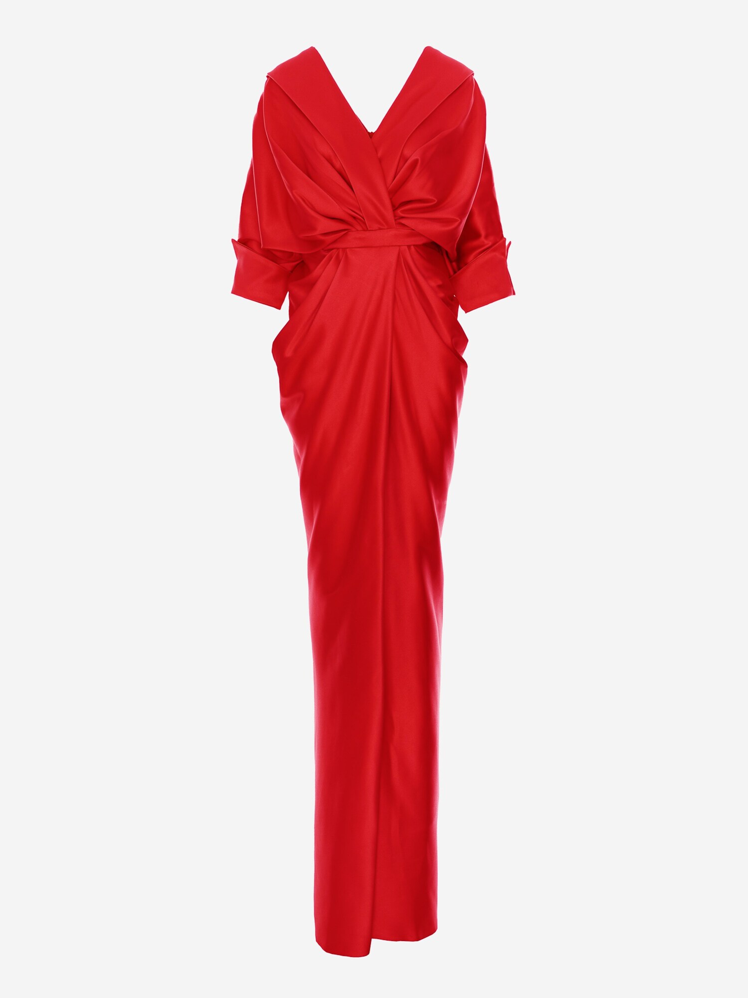 acob a porter Vestido de noche  rojo