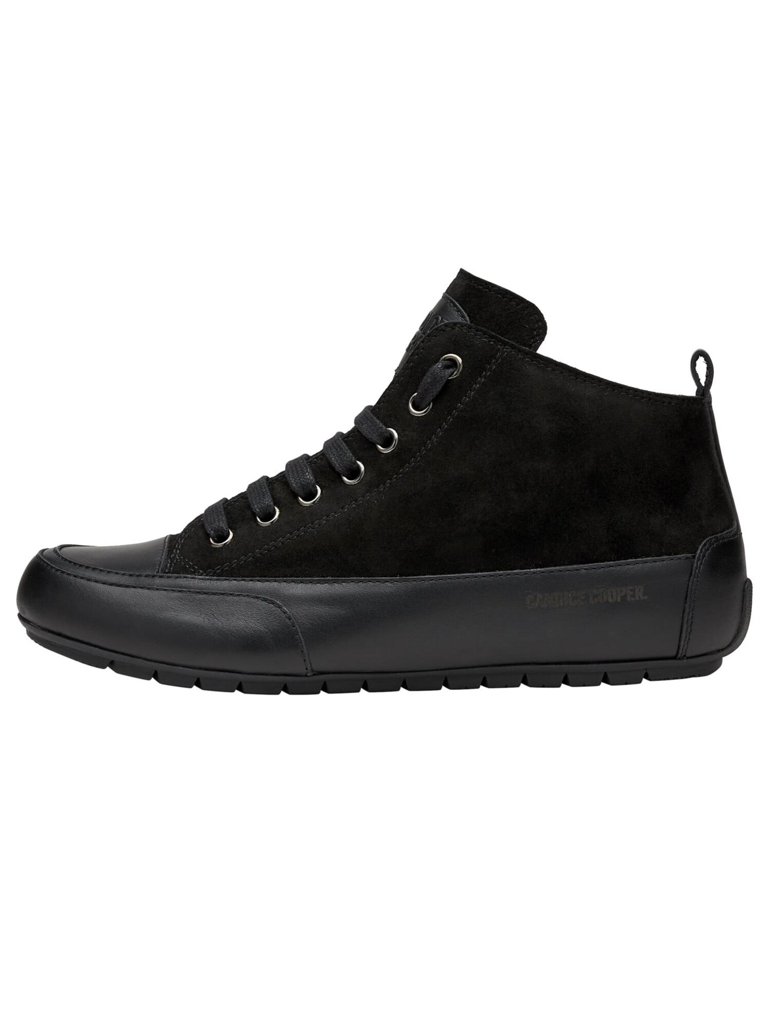 Candice Cooper Sneakers Hoog 'Mid' Zwart