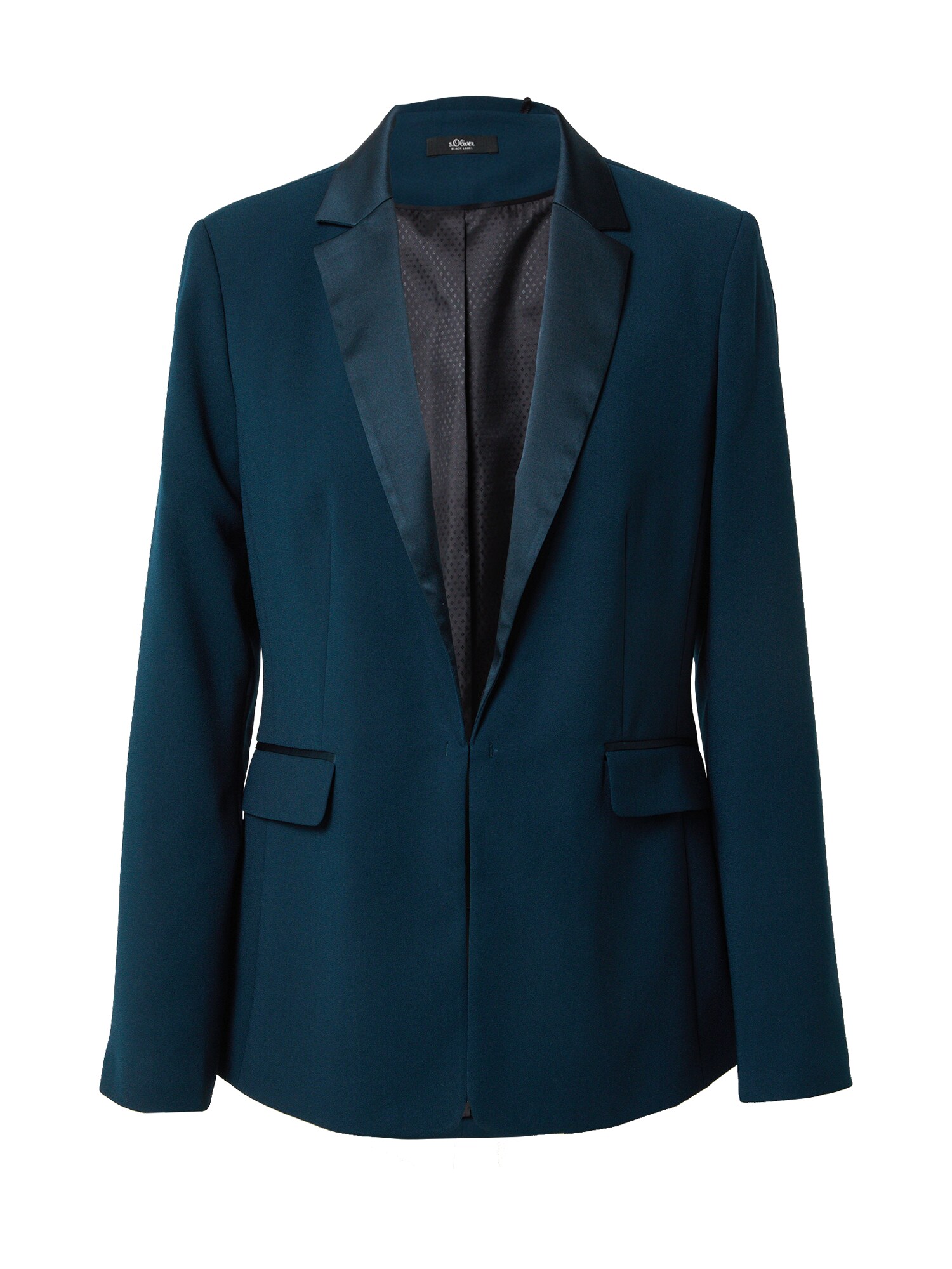 s.Oliver BLACK LABEL Blazer švarkas  tamsiai žalia