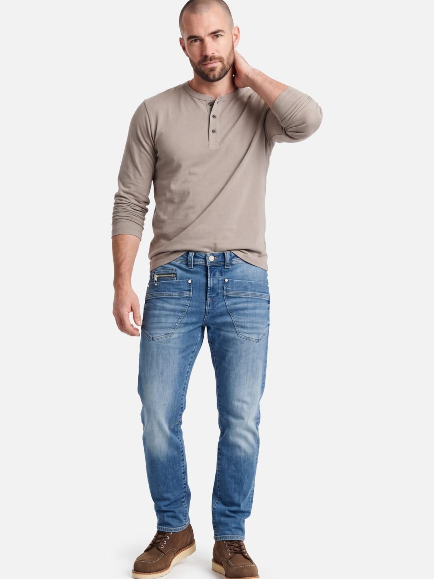 M.O.D MIRACLE OF DENIM Traperice plava
