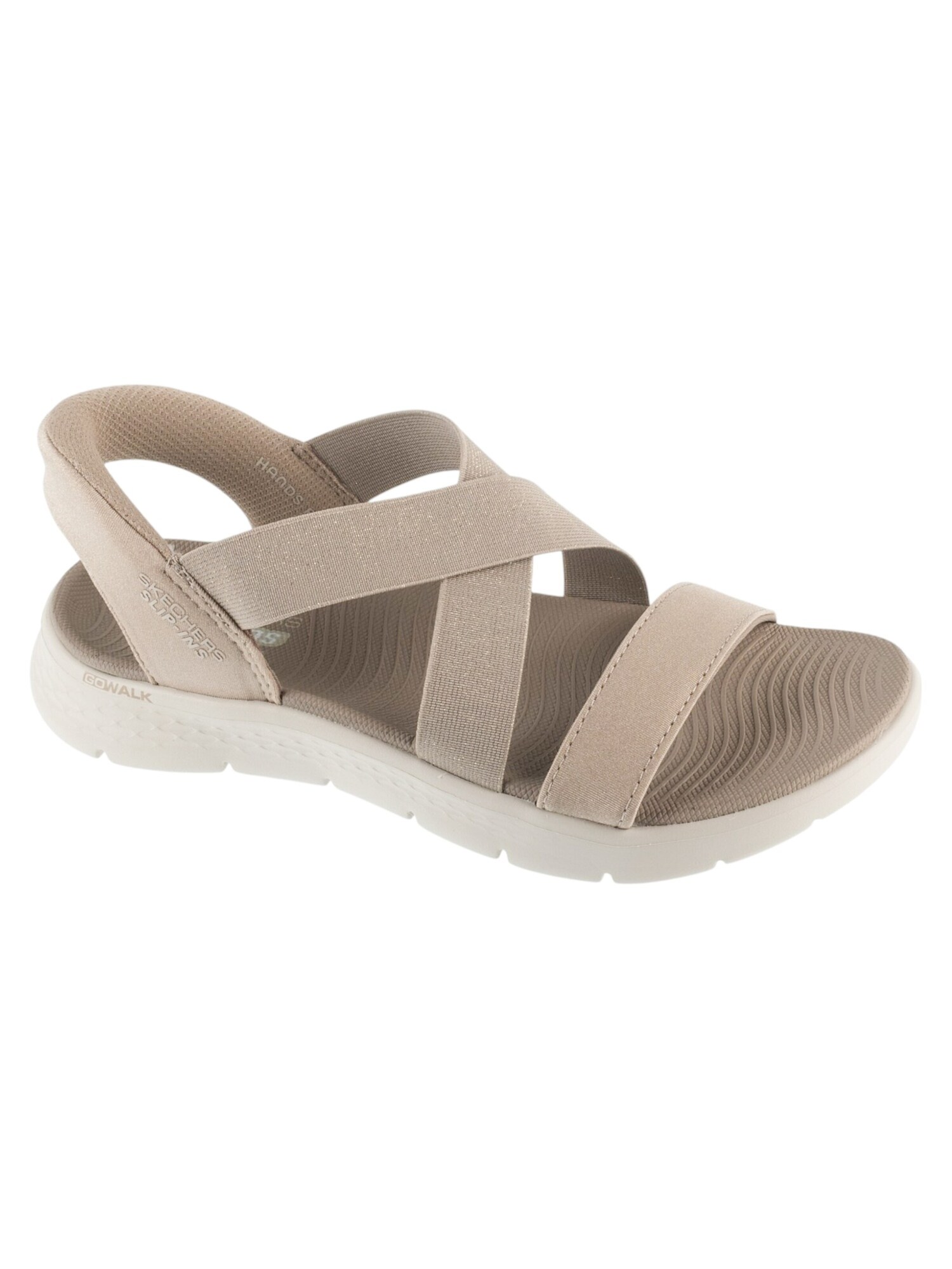 Sandalias Skechers Go Walk Flex Marrón – imagen 3