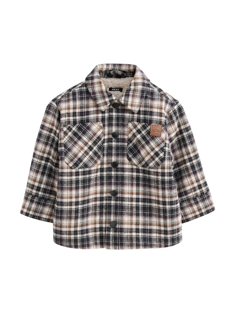 Next Übergangsjacke Jungen Größe 86 beige / schwarz / weiß