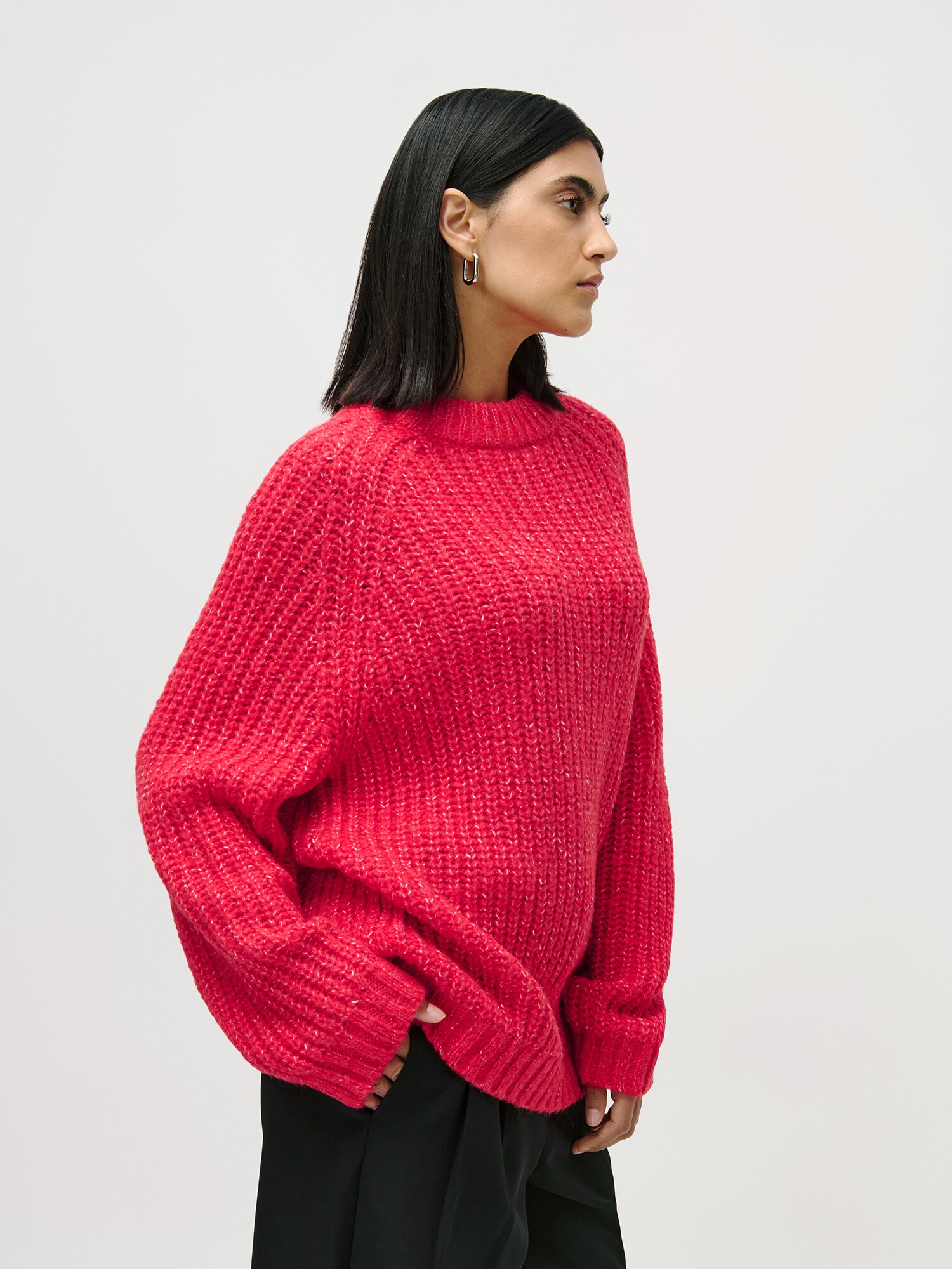 LeGer by Lena Gercke Sveter 'Leslie' purpurová (obrázok 3)