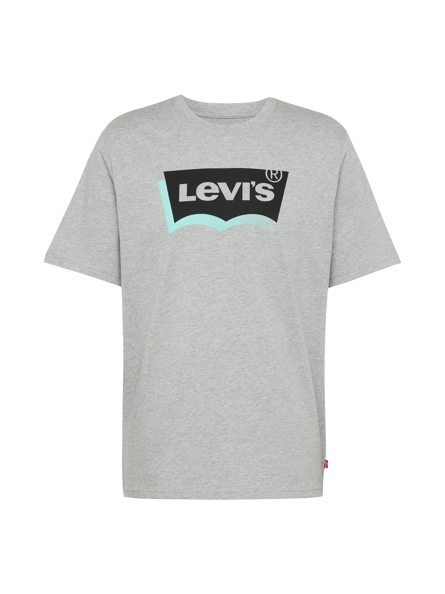 LEVI'S ® Póló  türkiz / szürke melír / fekete