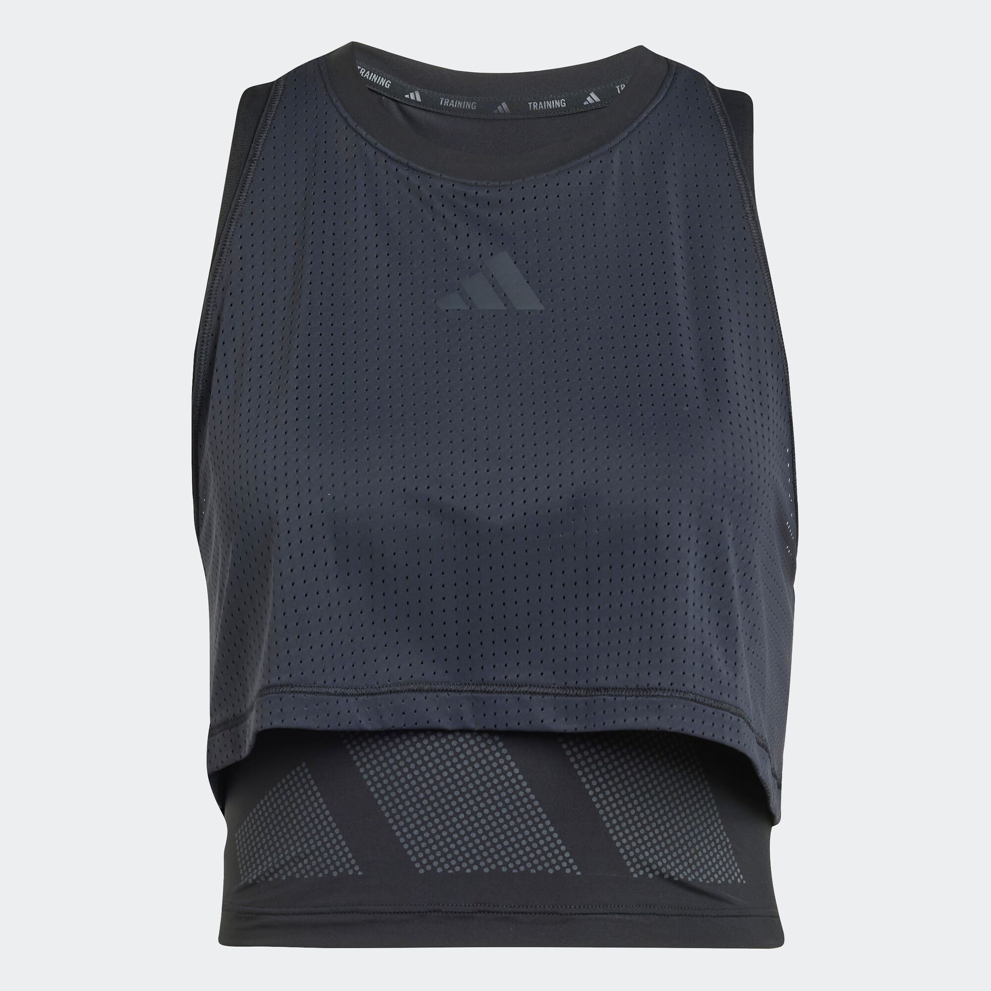 ADIDAS PERFORMANCE Sport top 'Cool Intensity'  szürke / fekete akciós termékkép 1