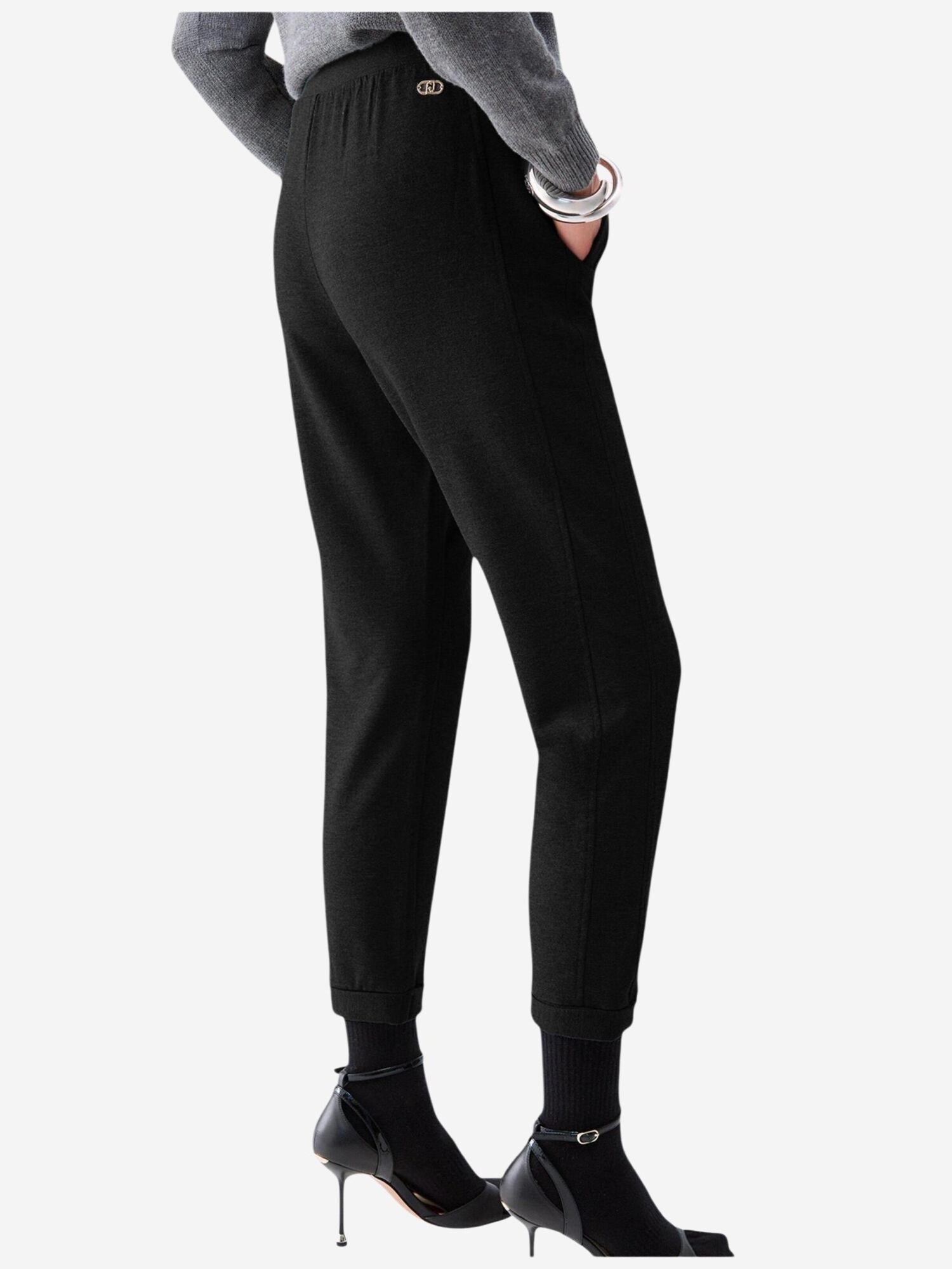 Liu Jo Pantalón deportivo 'ECS PANT.FELPA LUNGO TF6143 FS576'  negro – imagen 4