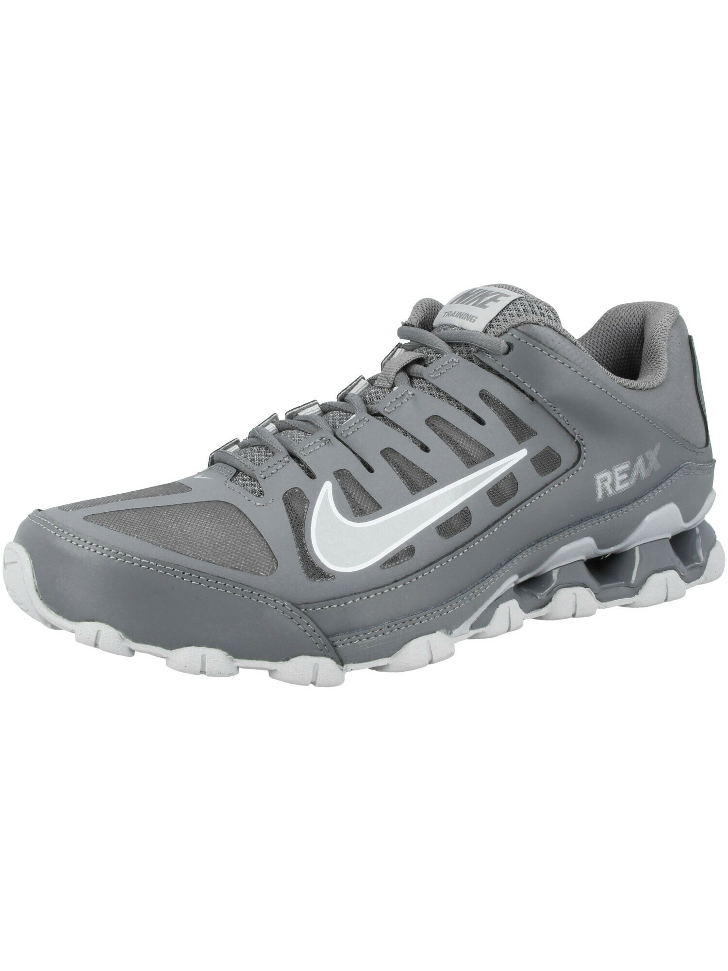 NIKE Pantofi sport Reax 8  gri / alb