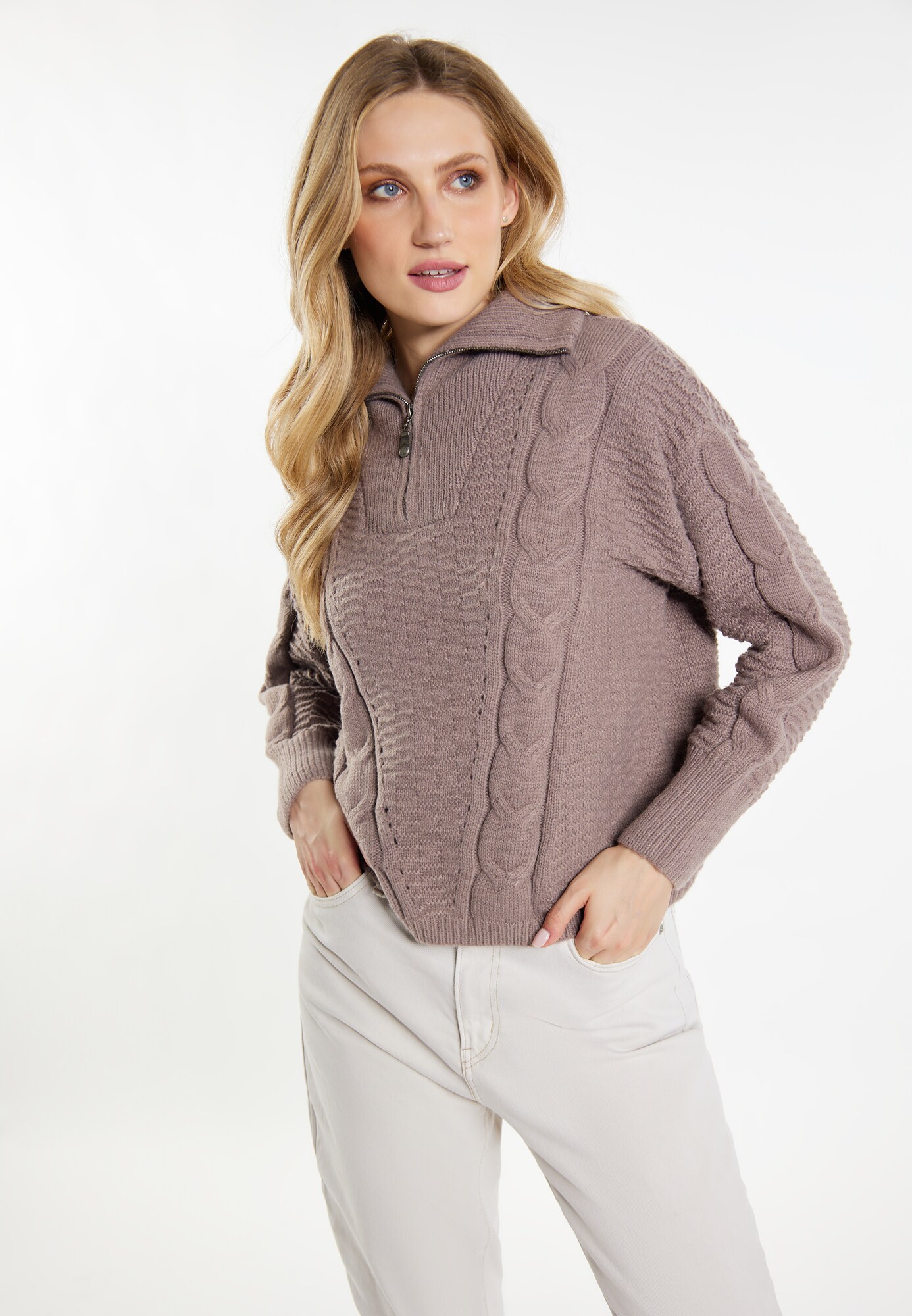 Thumbnail - DreiMaster Vintage Pullover Incus