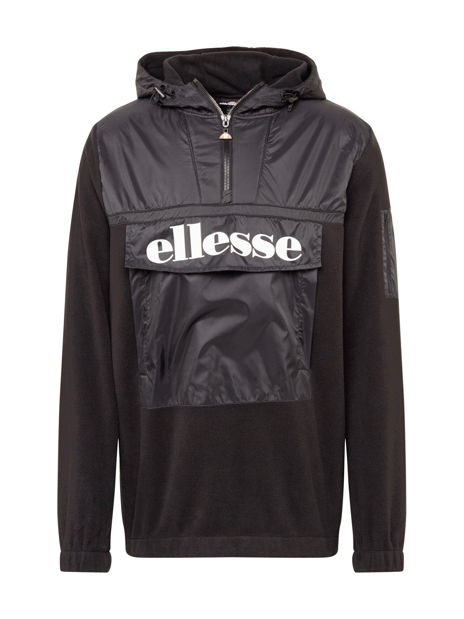 ELLESSE Demisezoninė striukė 'GAZZO'  juoda / balta