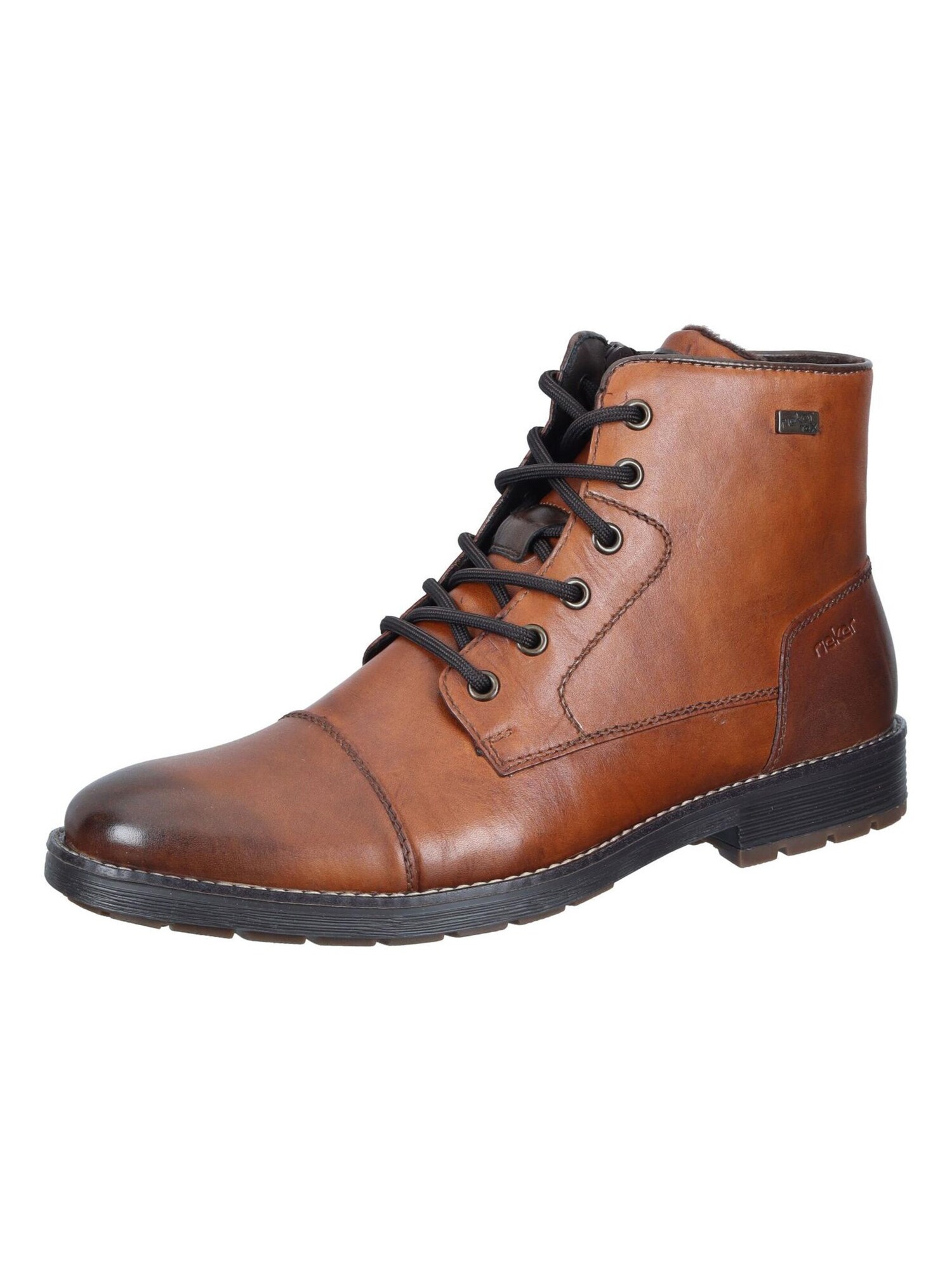 Rieker Botas con cordones marrón