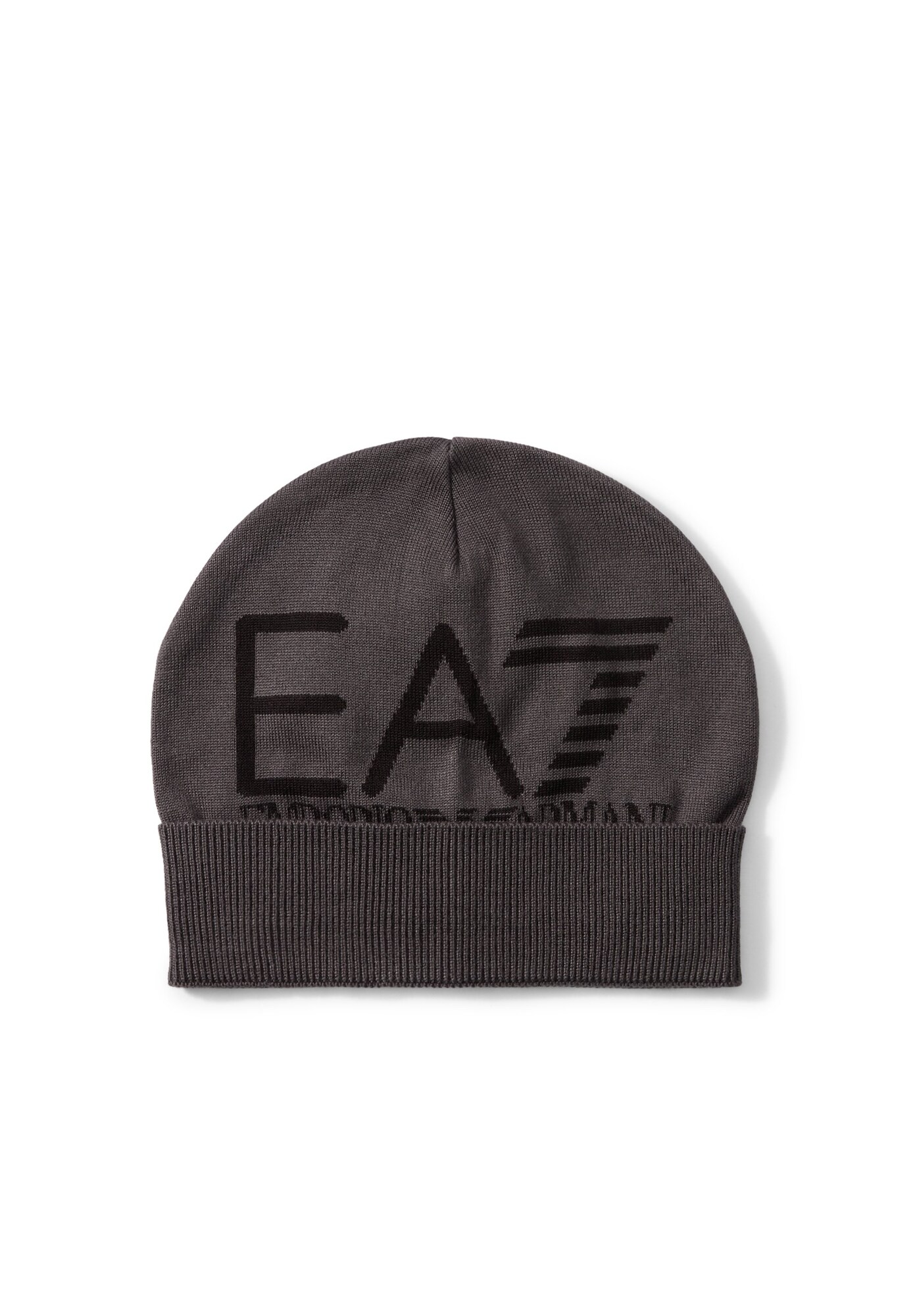 EA7 Emporio Armani Căciulă gri închis / negru