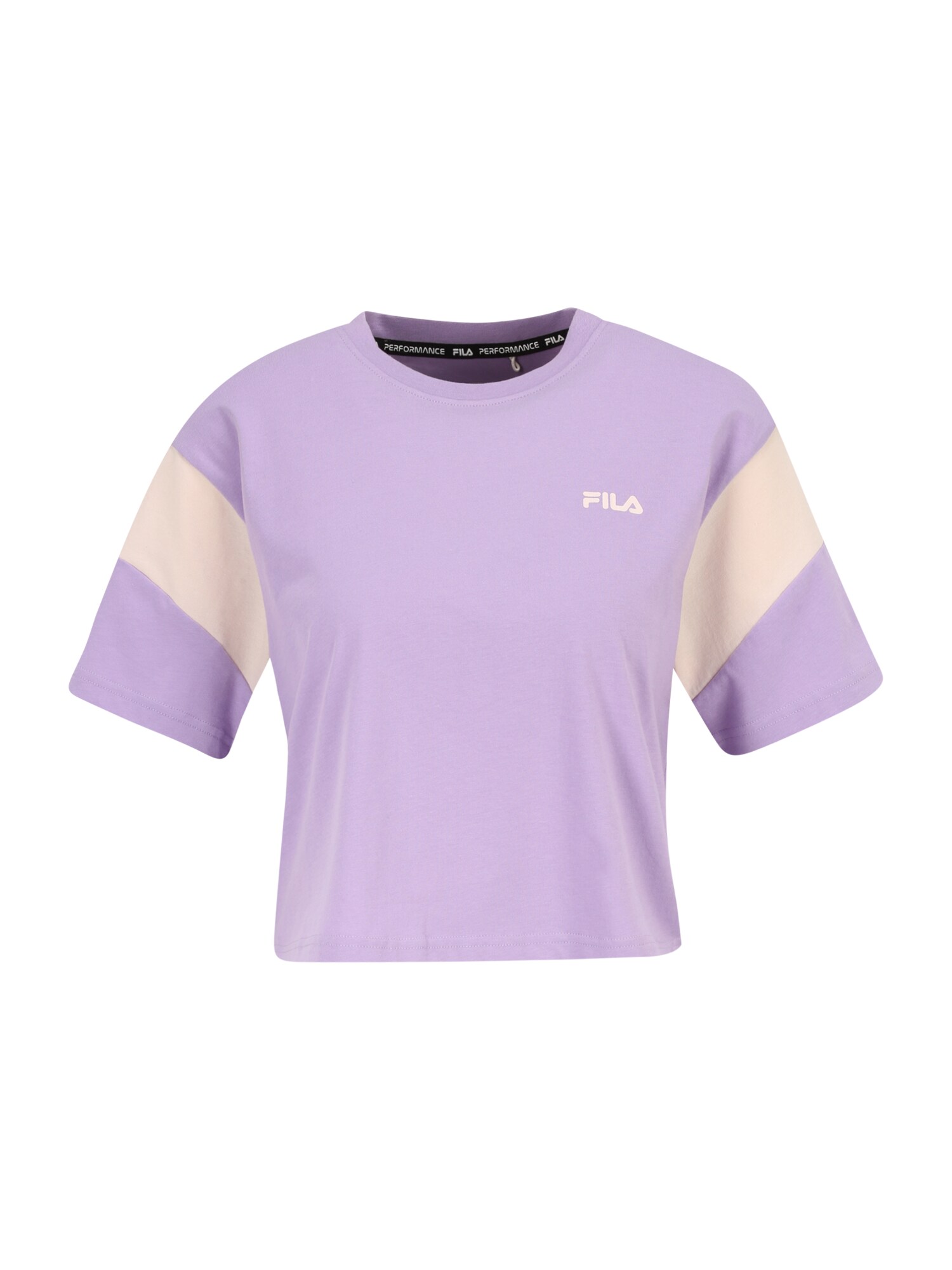 FILA Tricou funcțional 'Temi'  mov lavandă / alb lână