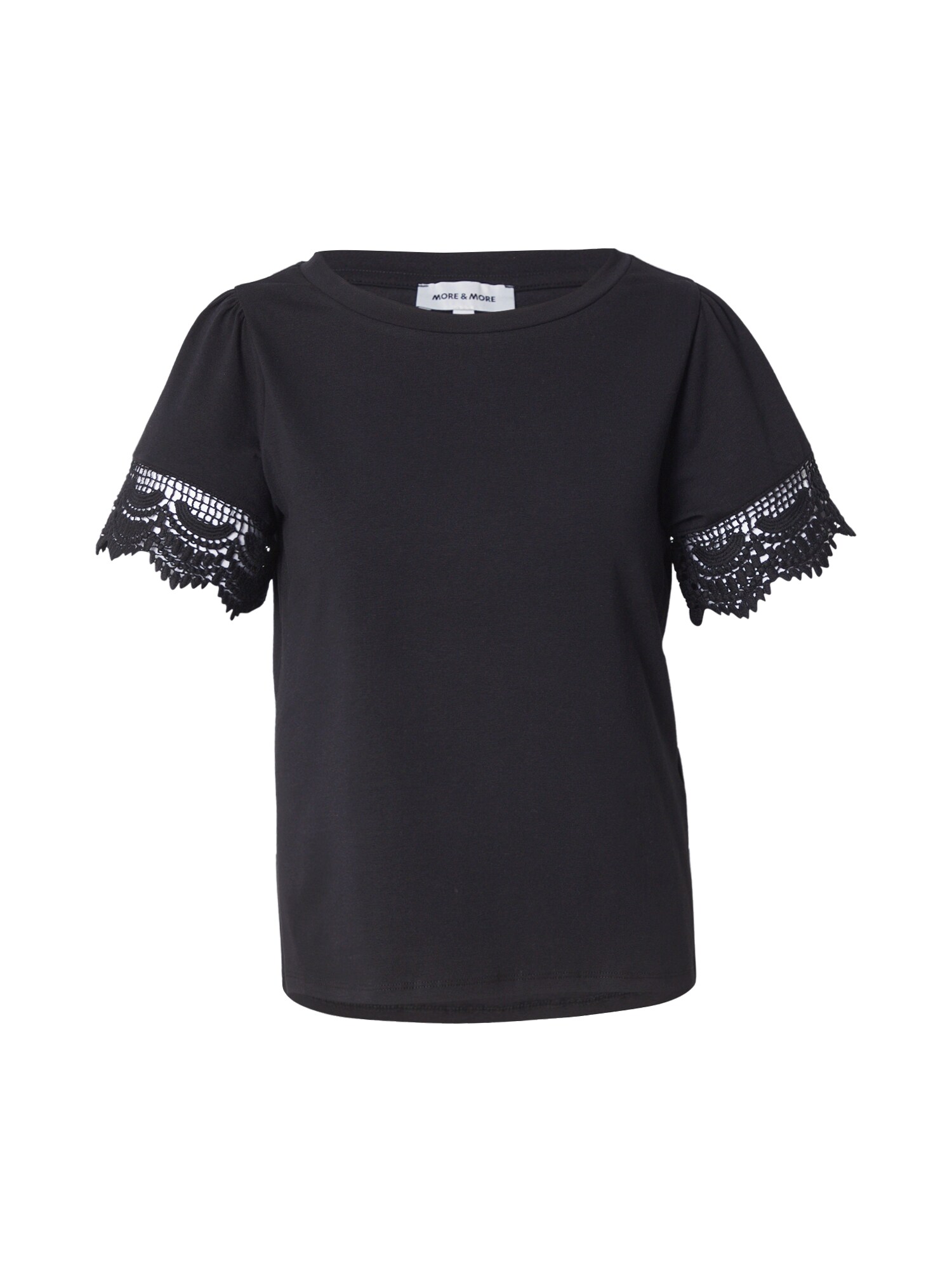 MORE & MORE Tricou negru