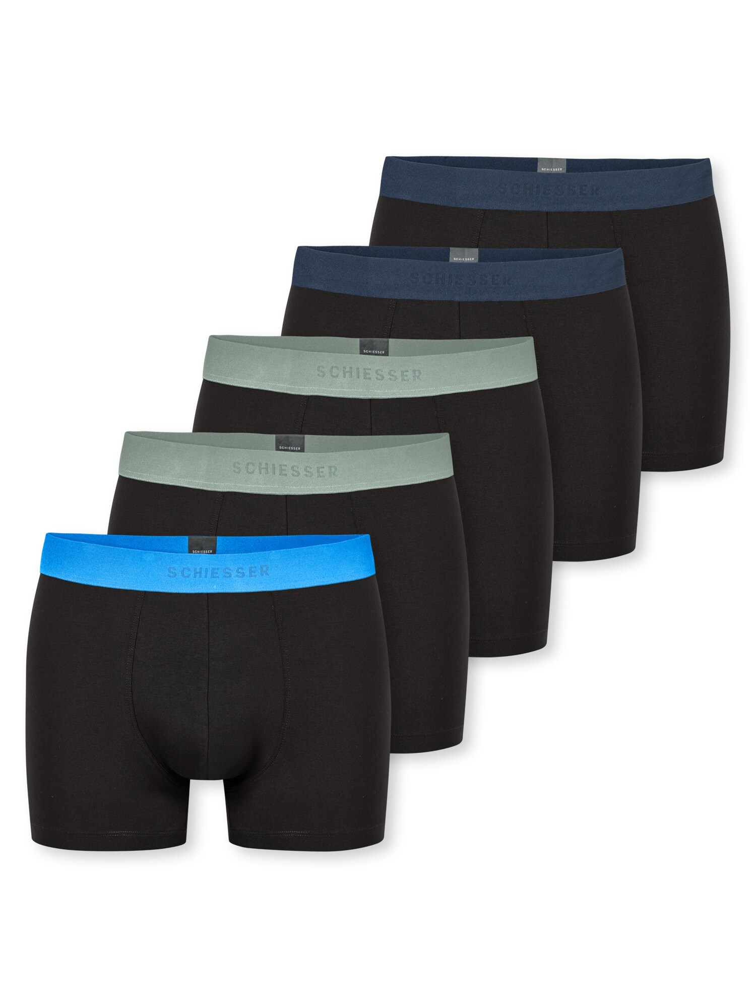 Schiesser Boxershorts 95/5 Organic Cotton