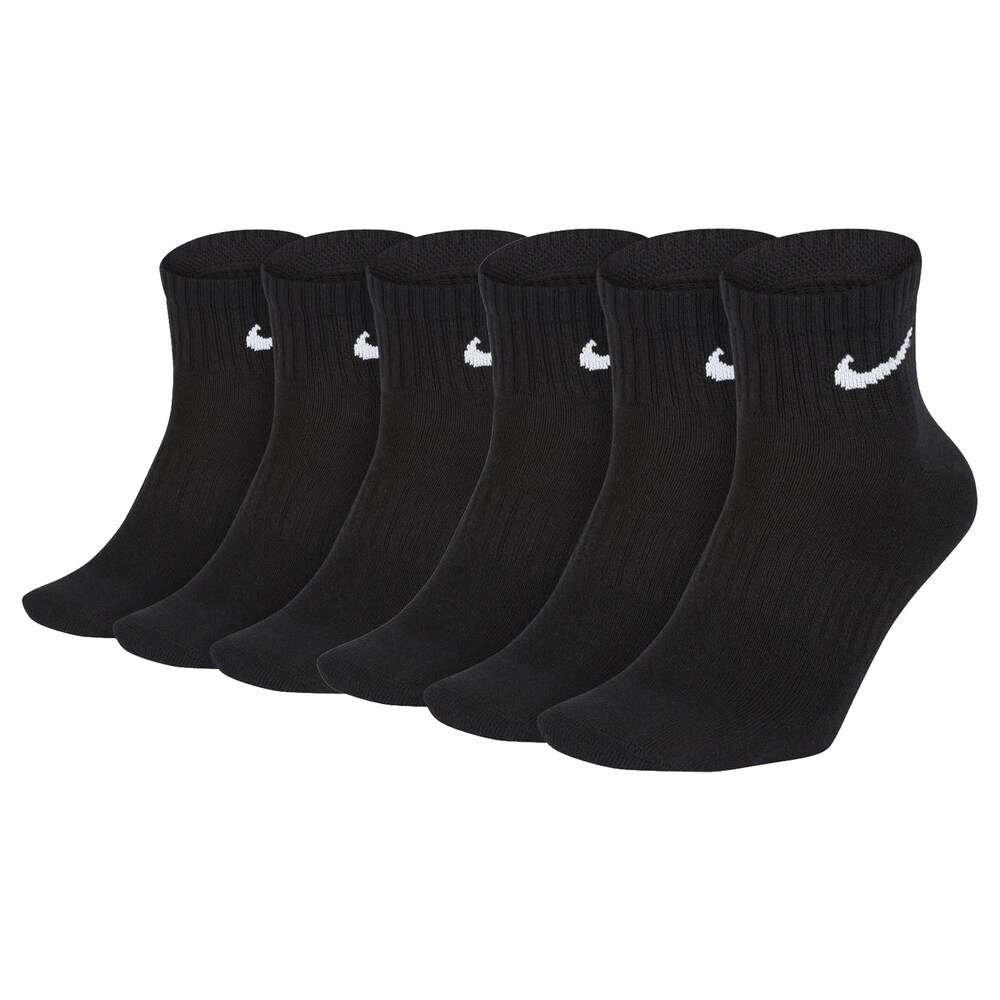 NIKE Sportsocken Herren Größe 38/42 schwarz / weiß