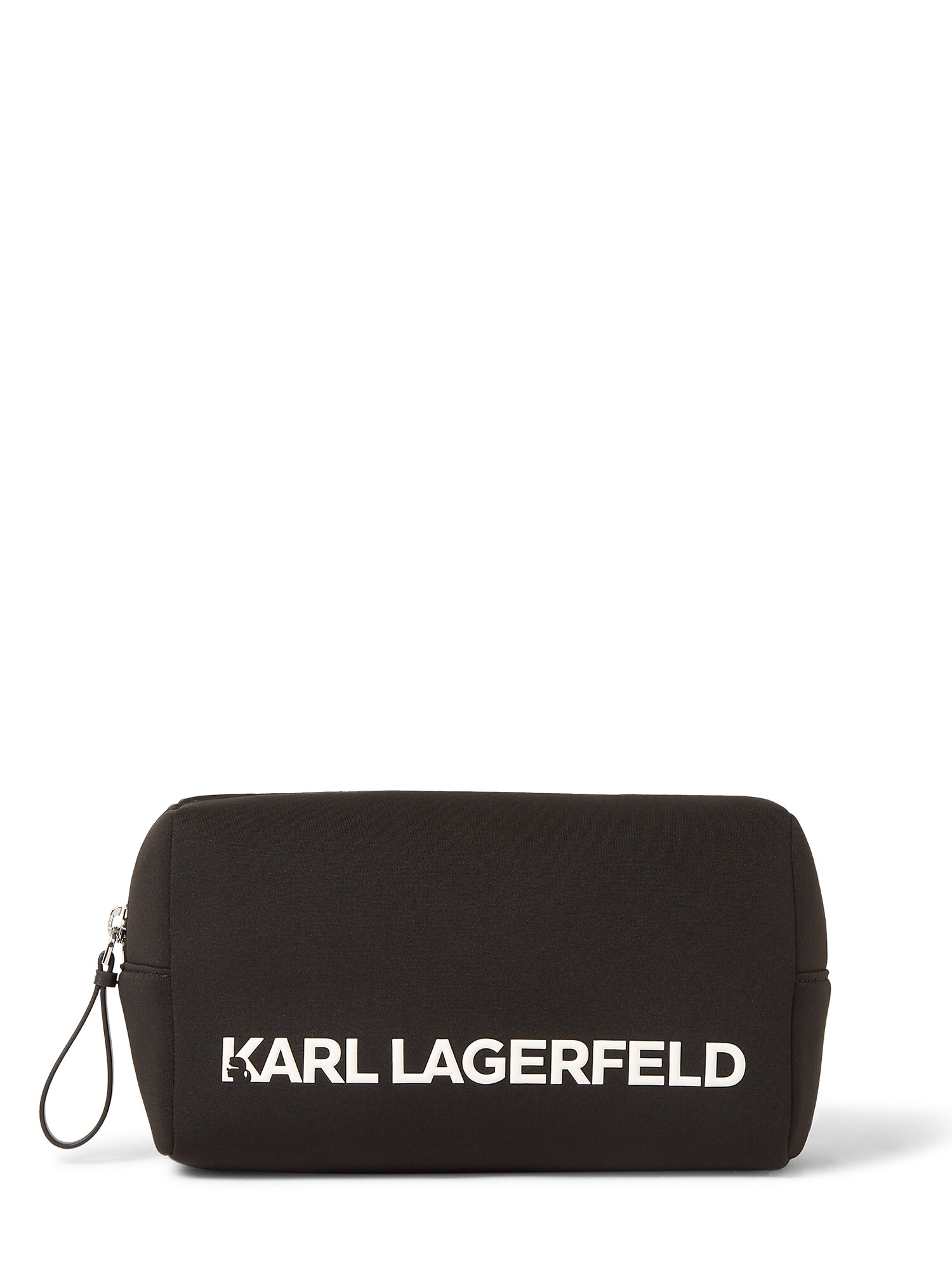 Karl Lagerfeld Toaletná taška  čierna / biela