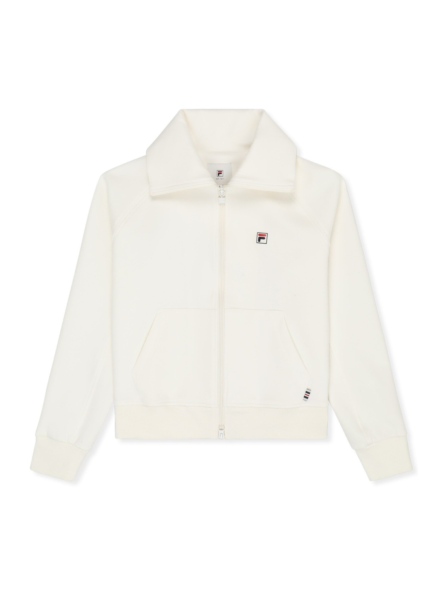 FILA Sudadera 'MONTELORO relaxed high collar scuba jacket'  offwhite – imagen 3