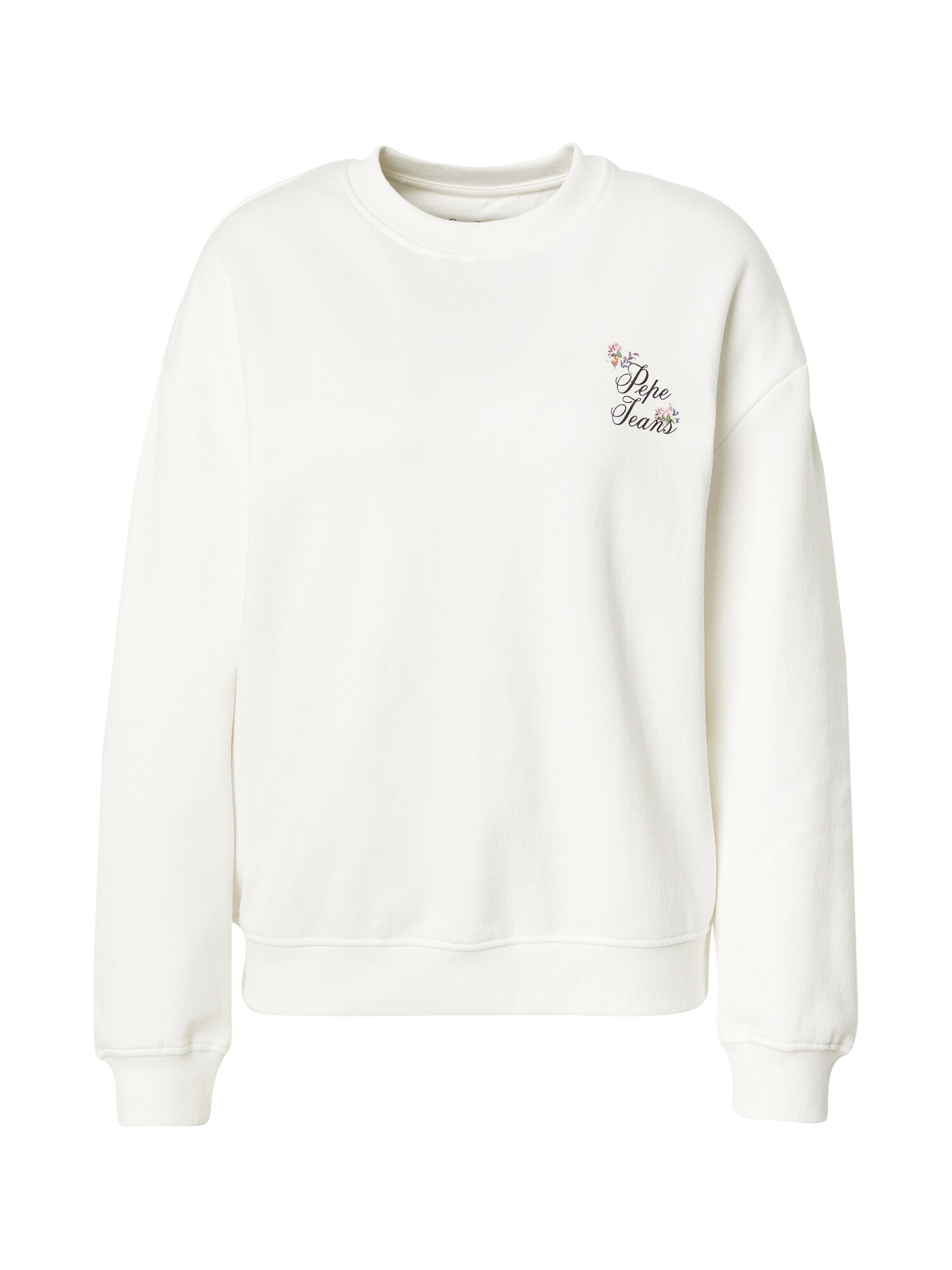 Pepe Jeans Bluză de molton  verde / roz pal / negru / alb