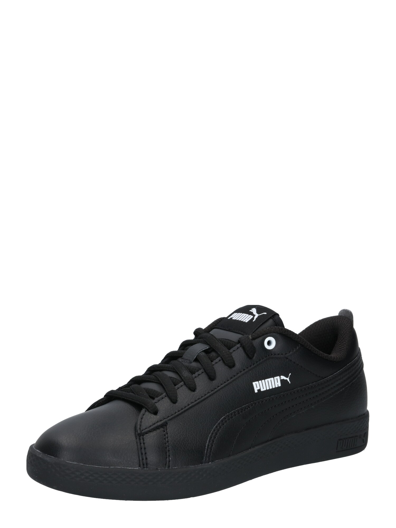 PUMA Nízke tenisky  čierna / biela