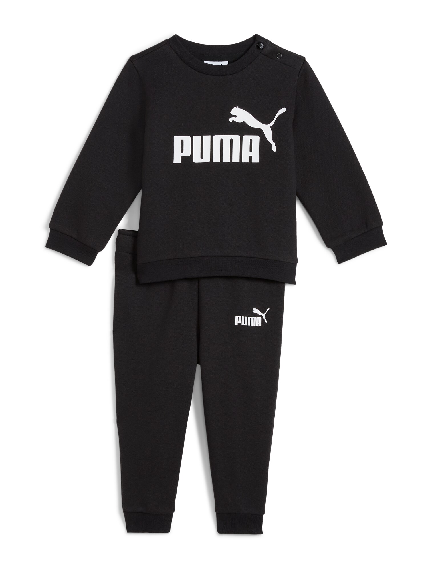 PUMA Jogging ruhák 'Essentials'  fekete / fehér akciós termékkép 1