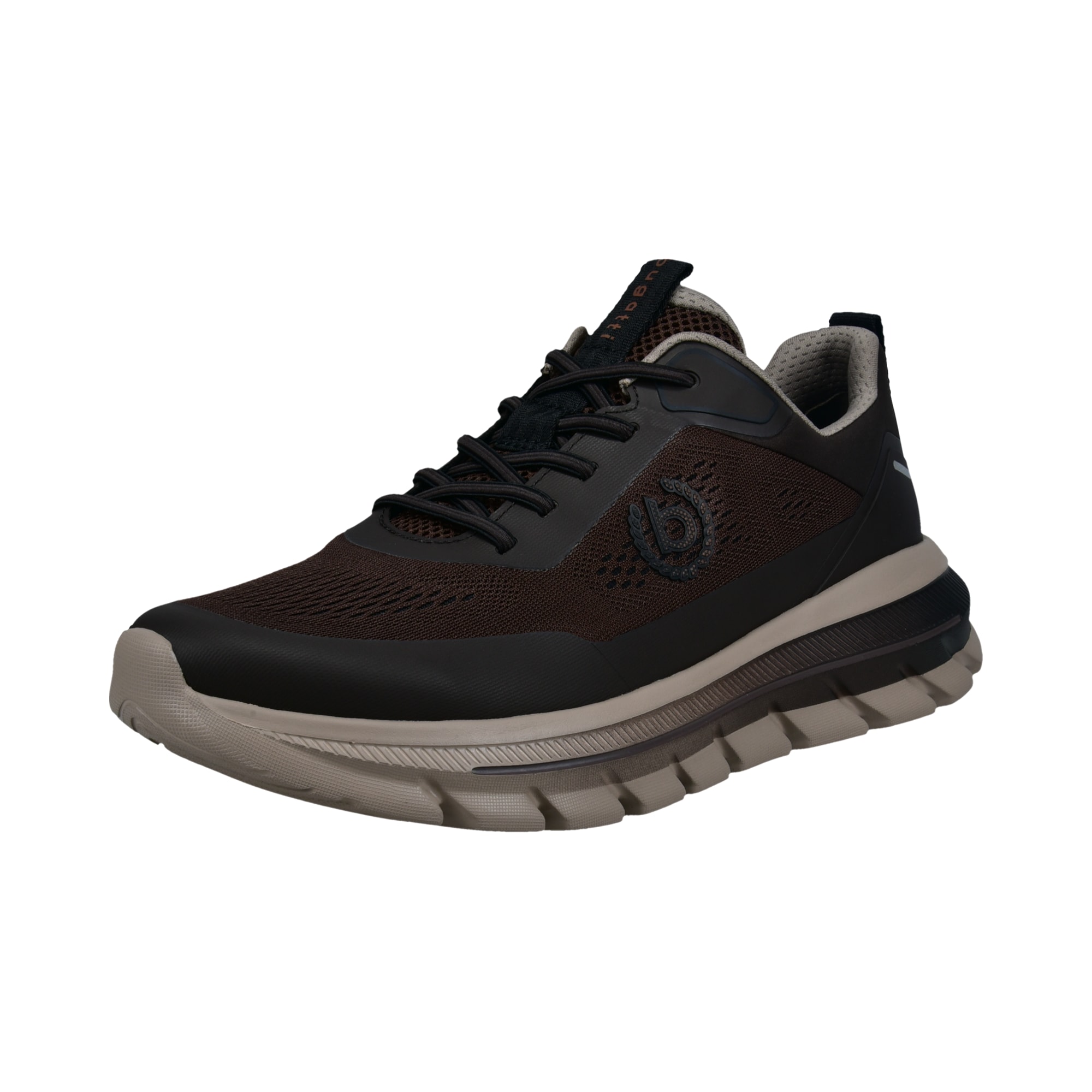 bugatti Sneaker low bej închis / maro închis / negru