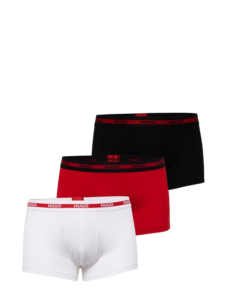 Boxershorts blodröd / svart