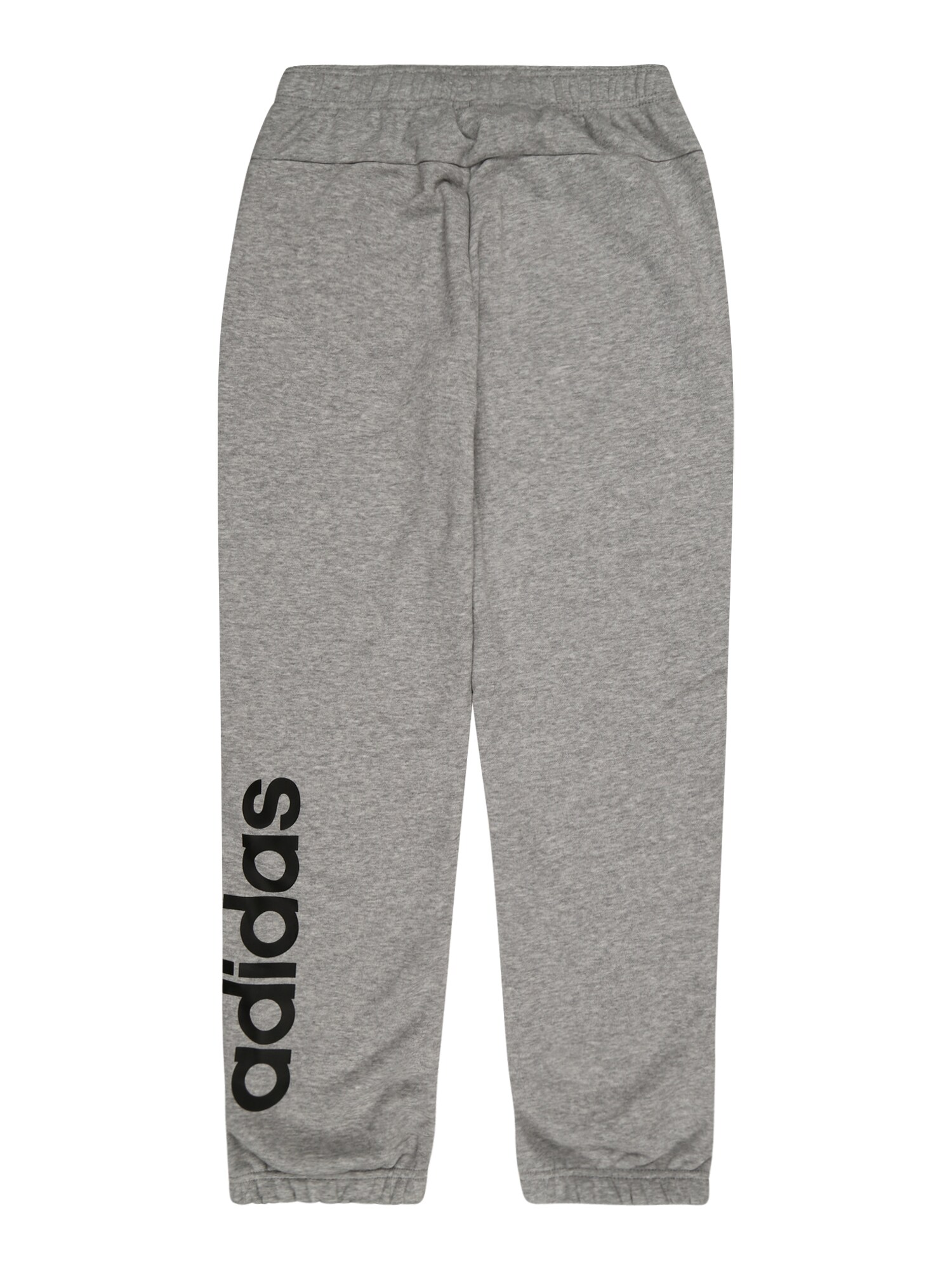 ADIDAS PERFORMANCE Sportinės kelnės 'Essentials Linear'  margai pilka / juoda